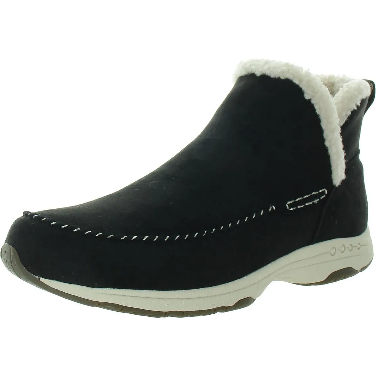 Tuva 2 Womens Faux Fur Faux Suede Shearling Boots