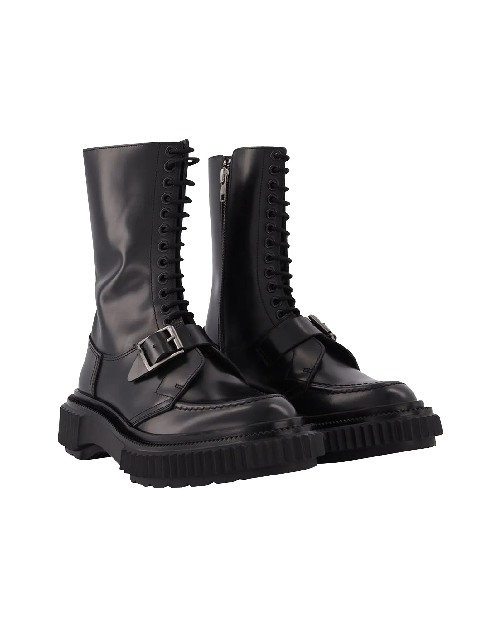Type 185 Boots in Black Leather