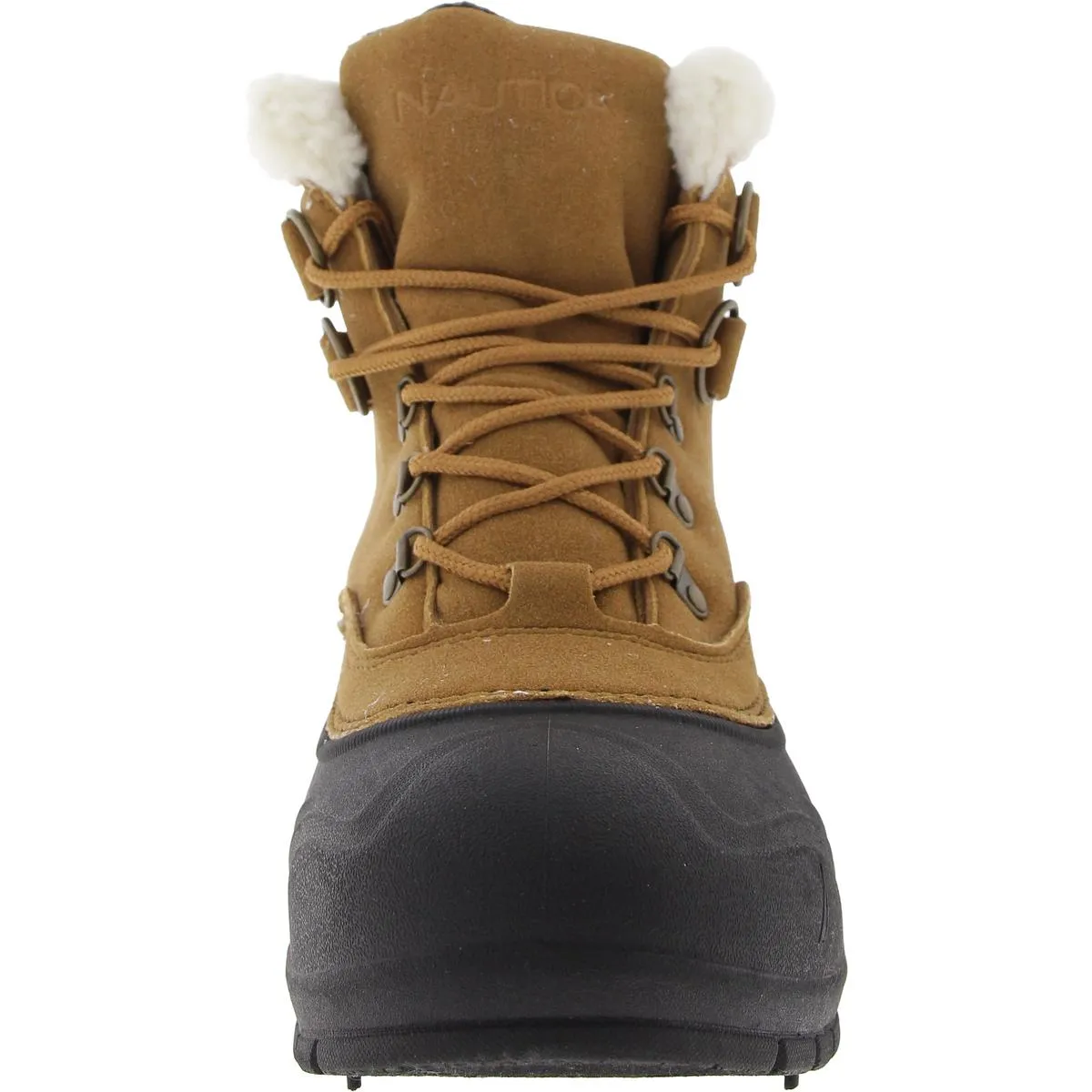 UNDERTOW Mens Faux Fur Lined Manmade Hiking Boots