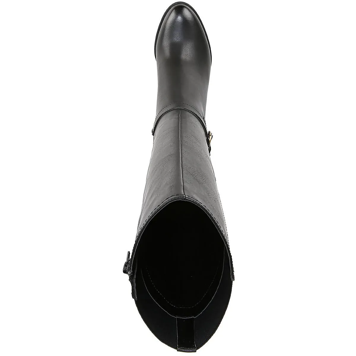 Uptown Womens Faux Leather Wide Calf Knee-High Boots