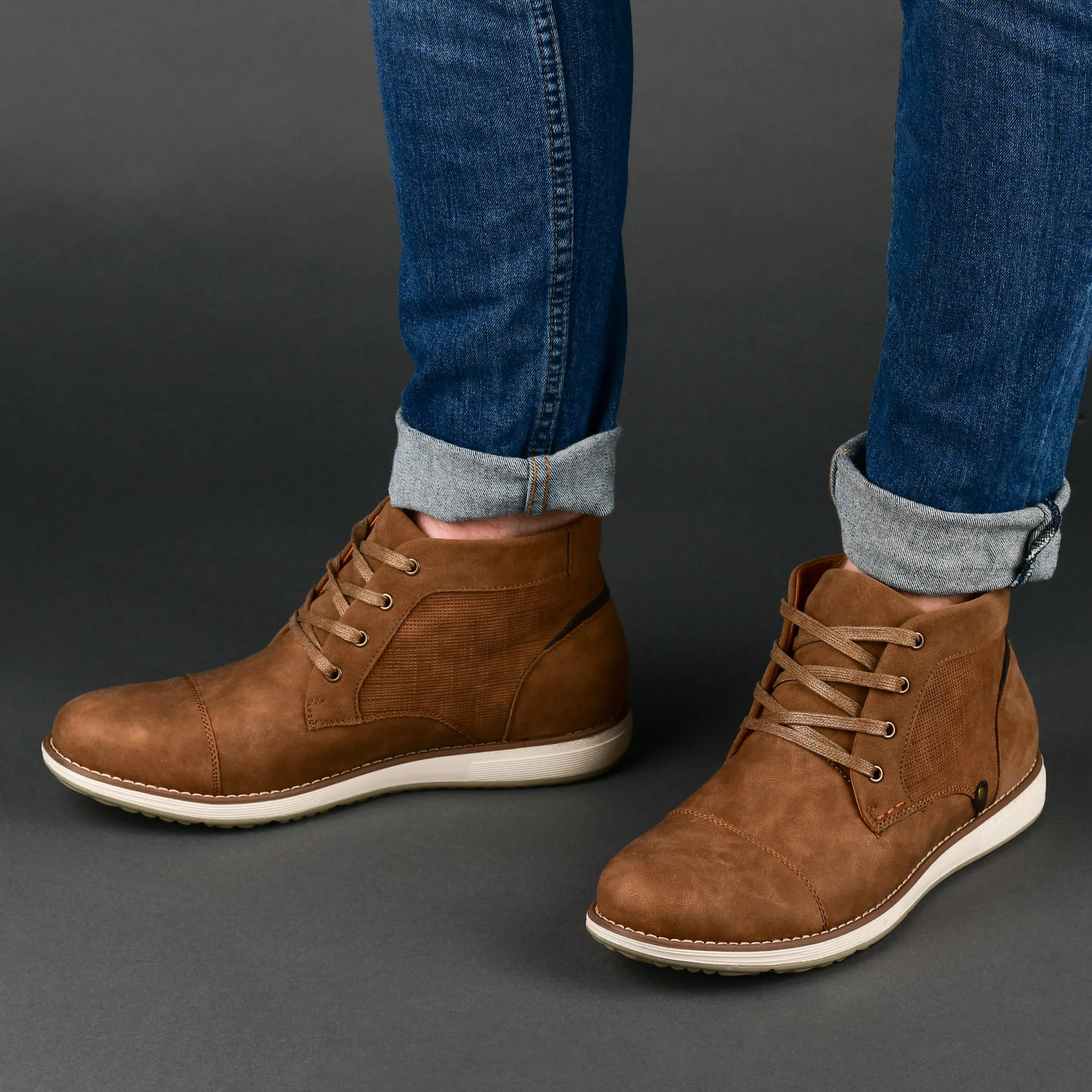 Vance Austin Cap Toe Chukka Boot