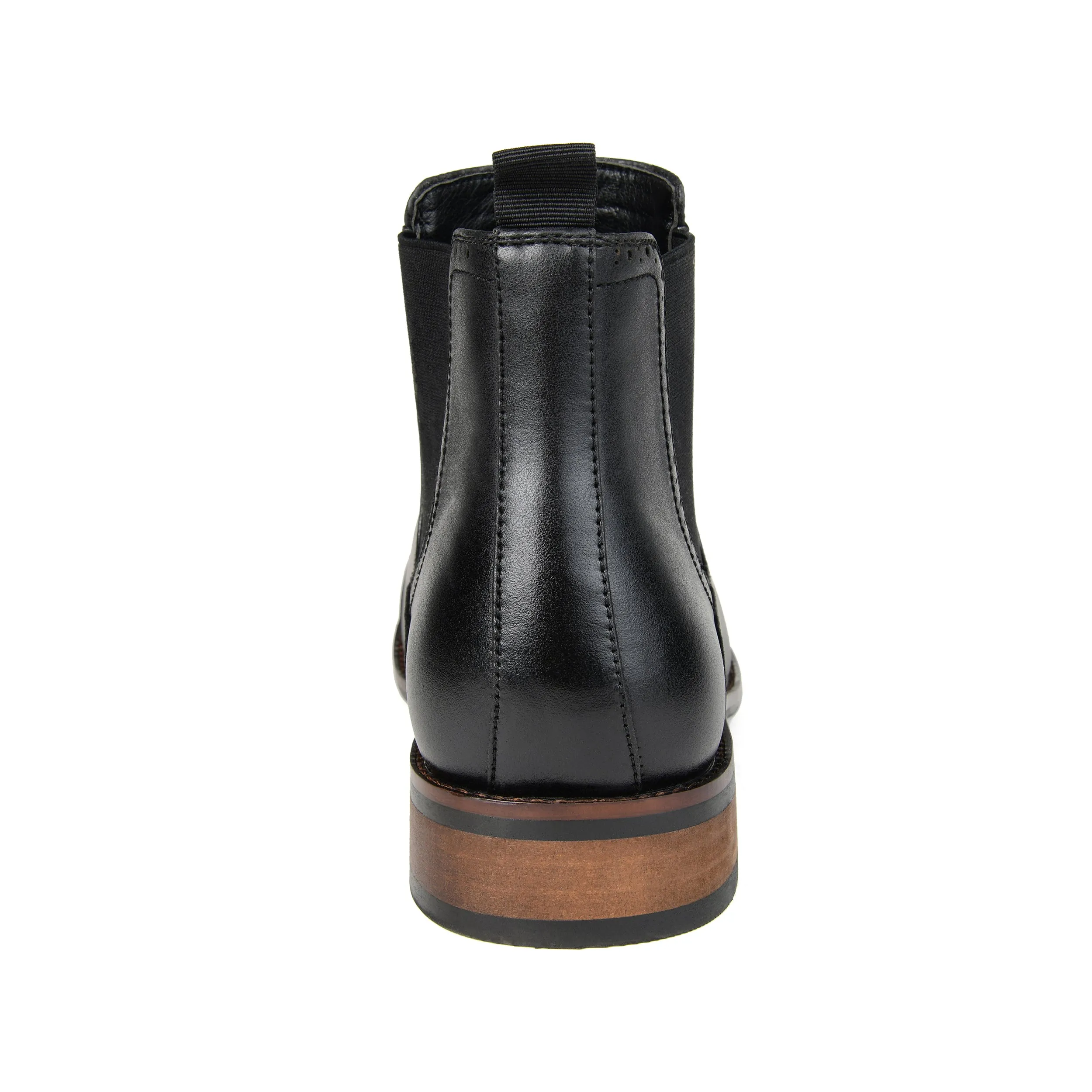 Vance Co. Garrett Wide Width Cap Toe Chelsea Boot