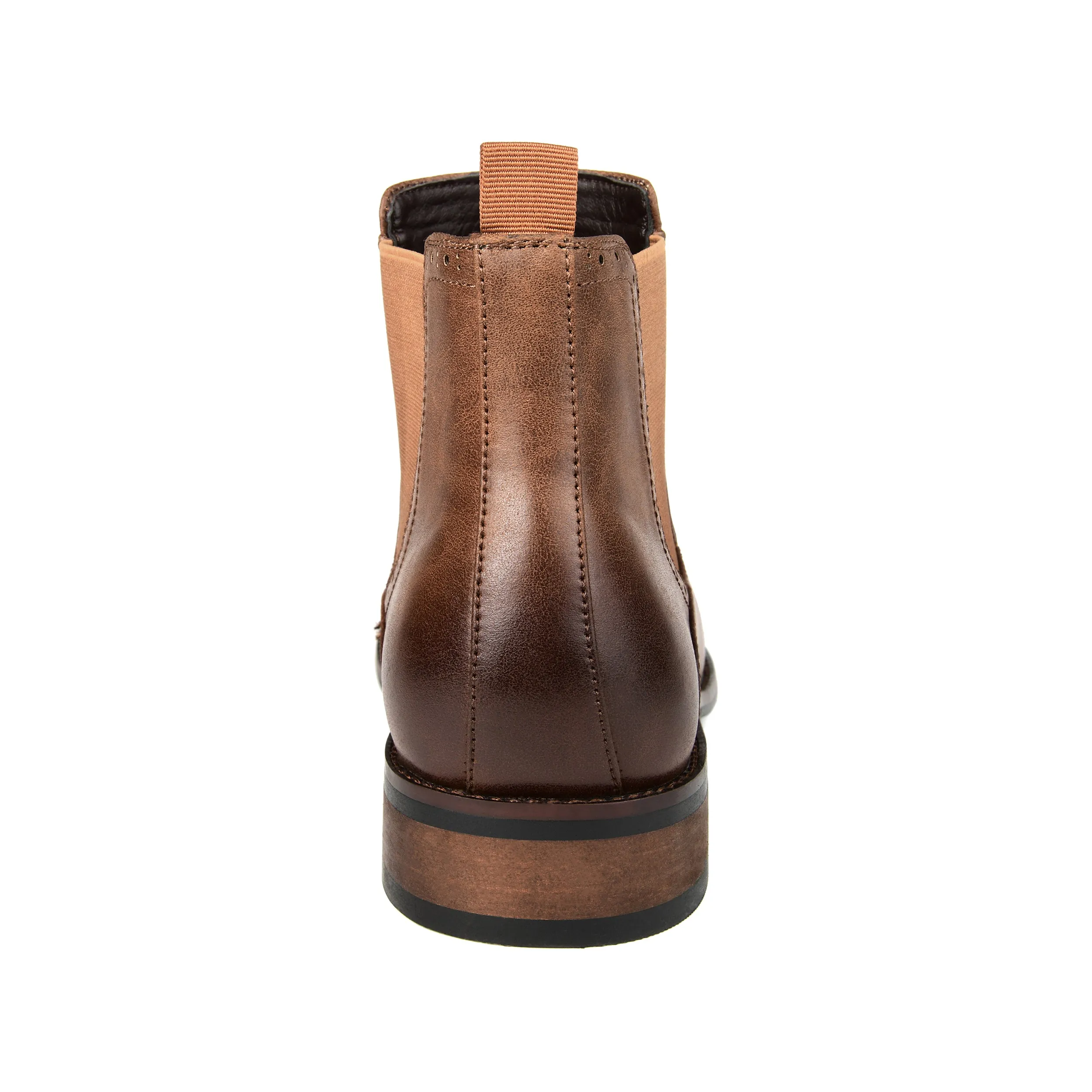 Vance Co. Garrett Wide Width Cap Toe Chelsea Boot