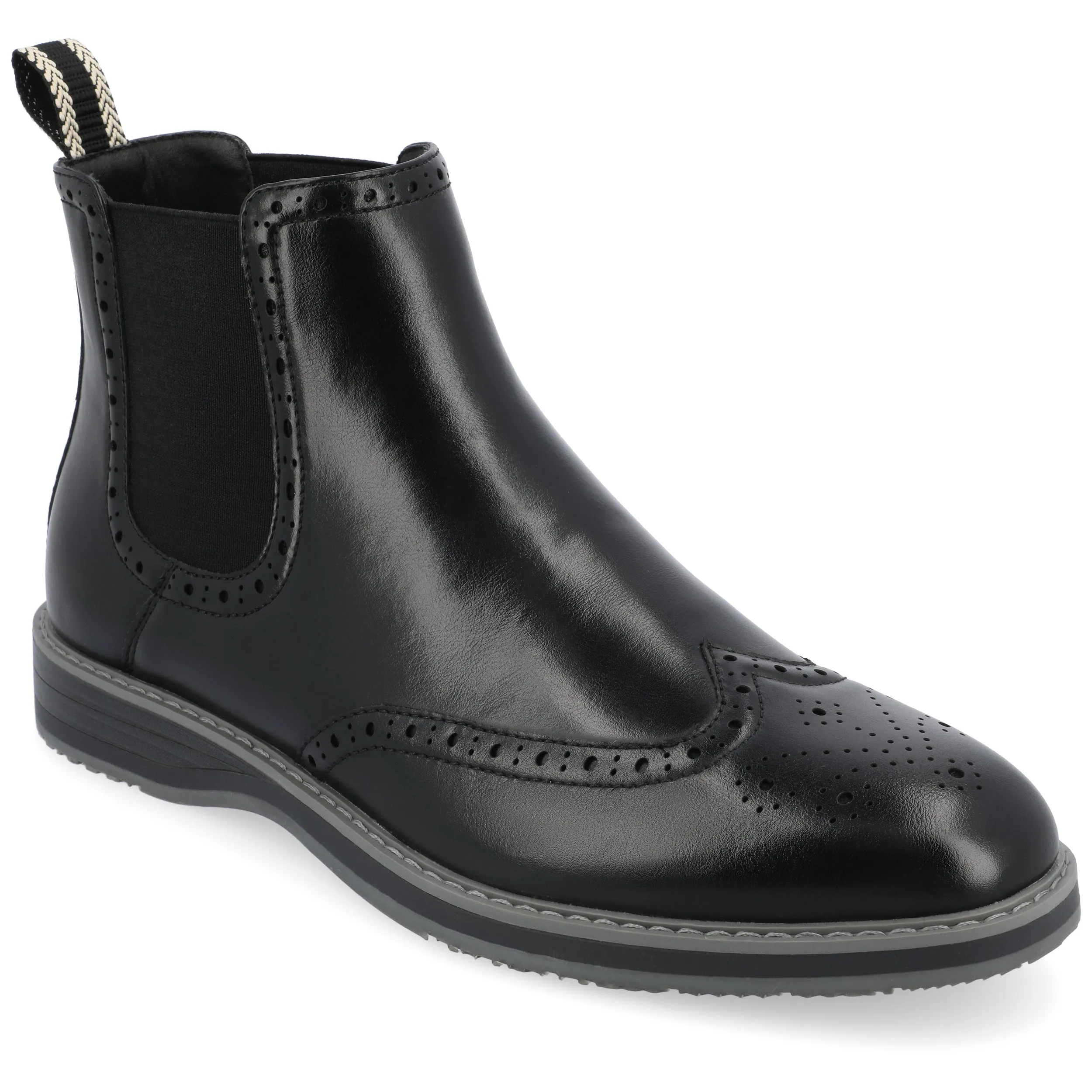 Vance Co. Thorpe Wingtip Chelsea Boot