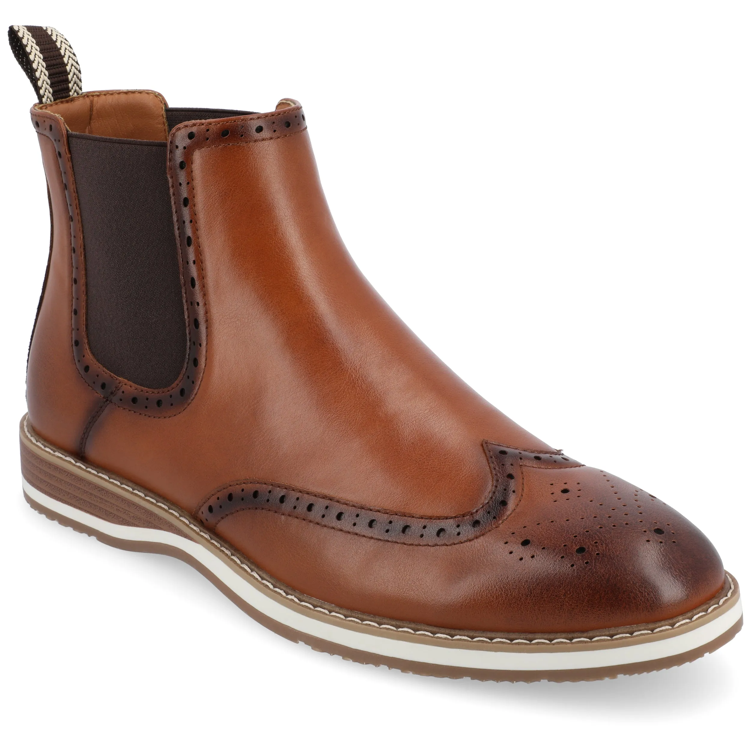 Vance Co. Thorpe Wingtip Chelsea Boot