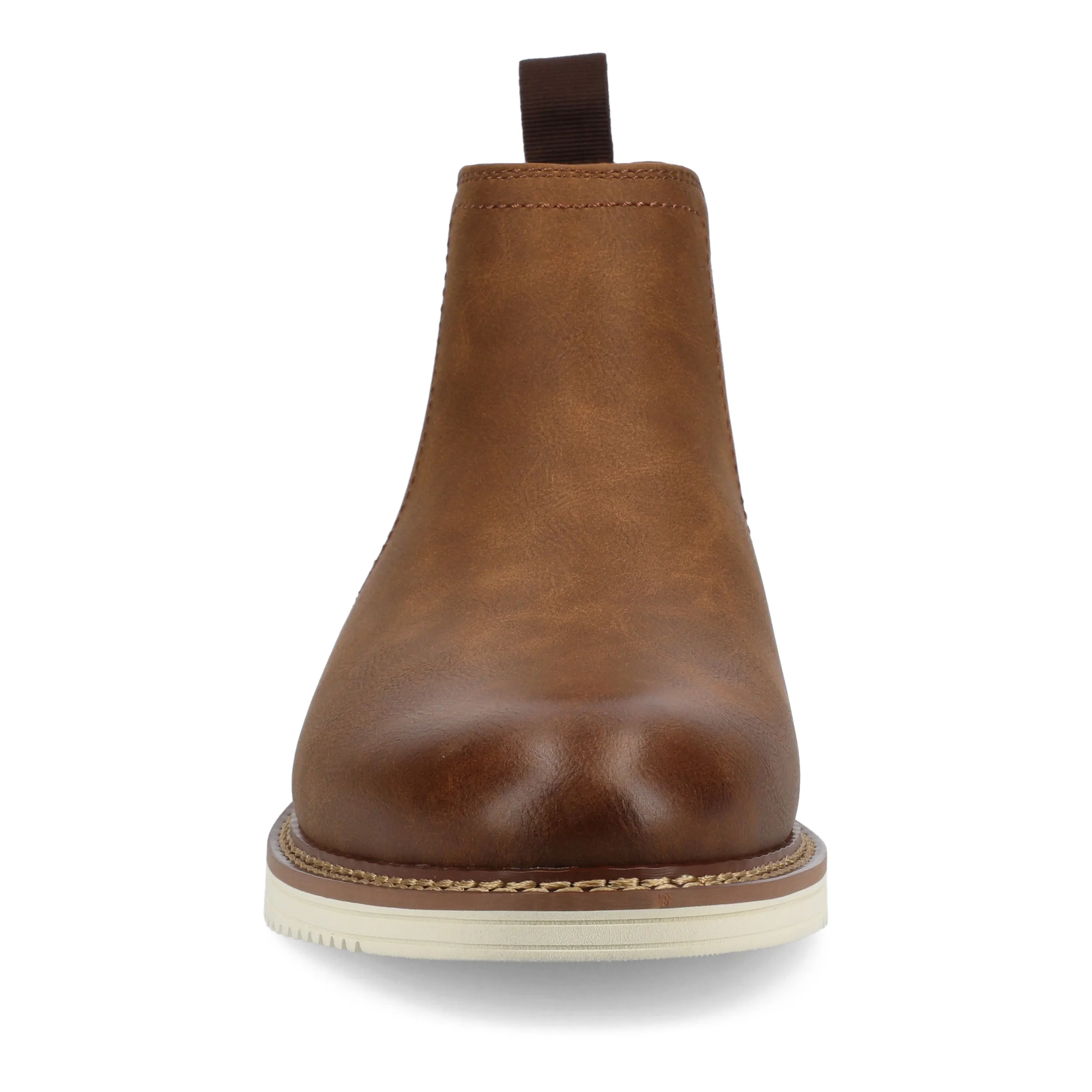 Vance Mens Salter Medium and Wide Width Plain Toe Casual Chelsea Boot