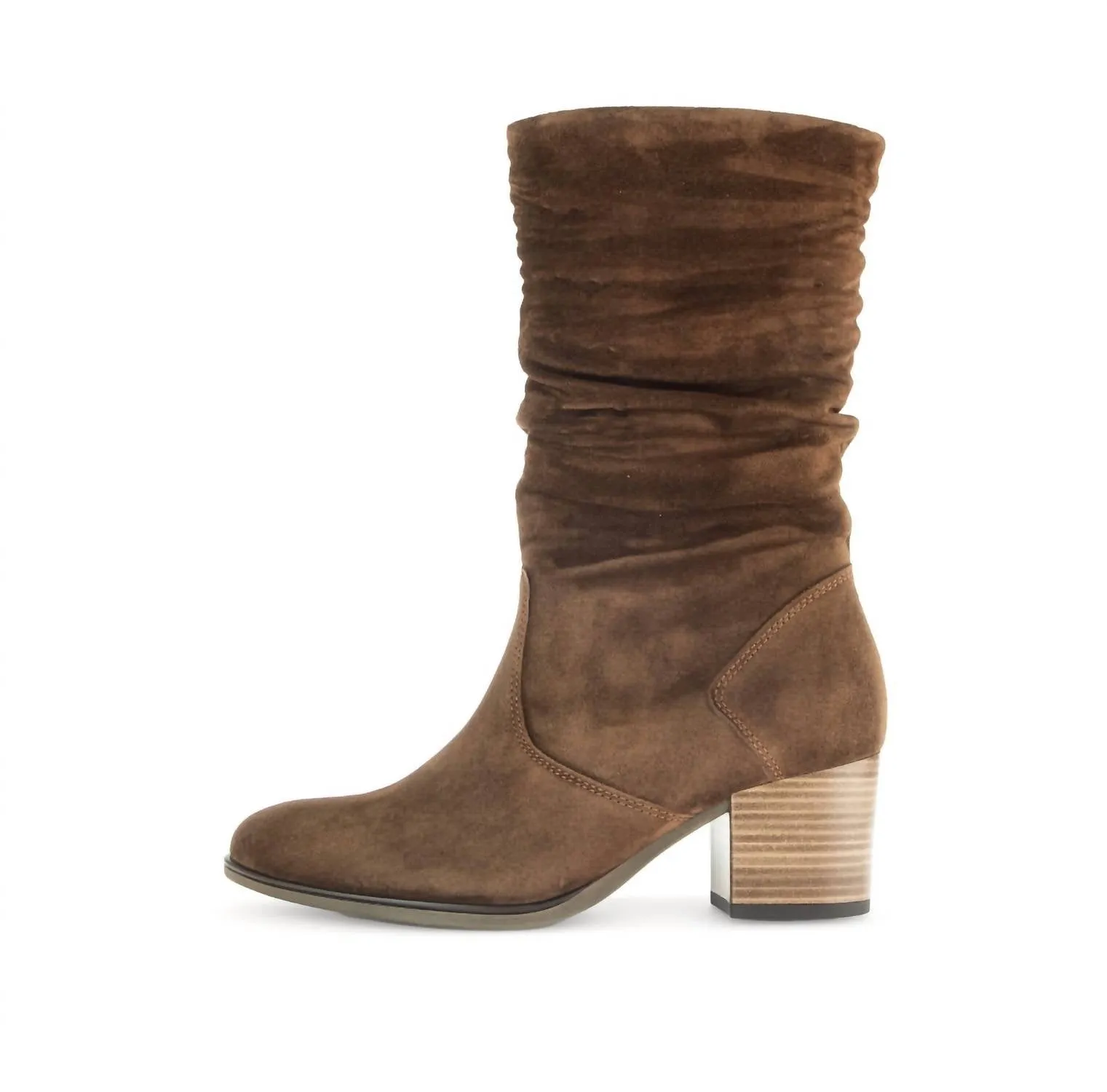 Velma Mid-Calf Boot In Brown