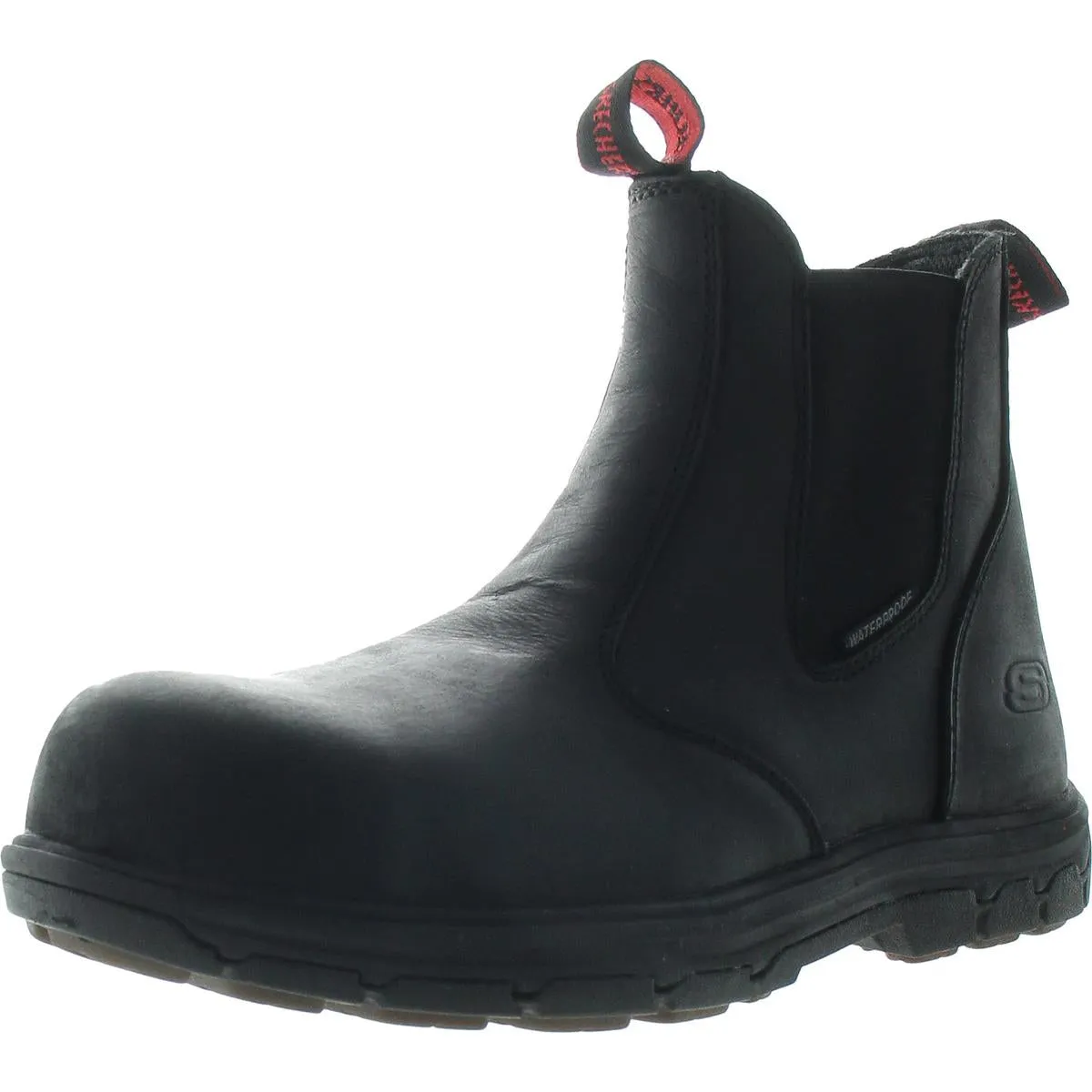 Vicksburk-Sorrin Mens Leather Composite Toe Work & Safety Boots
