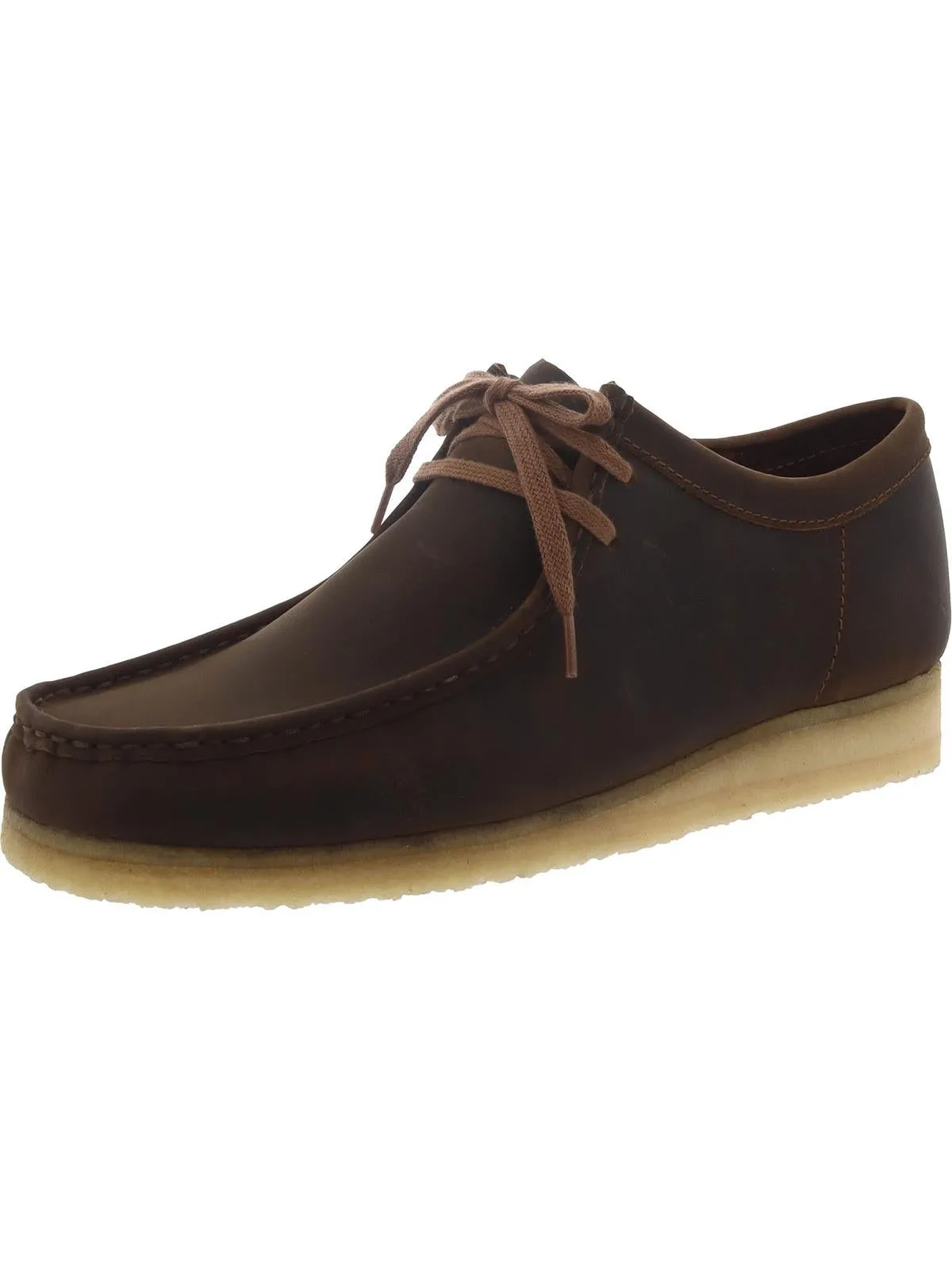 Wallabee Womens Lace-Up Moc Toe Chukka