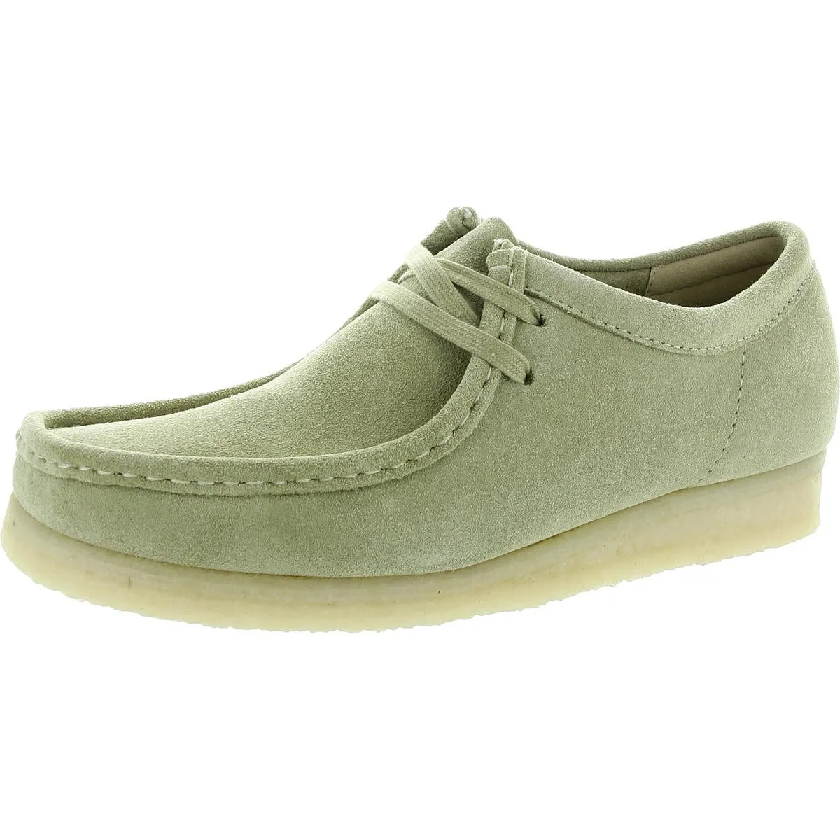 Wallabee Womens Lace-Up Moc Toe Chukka