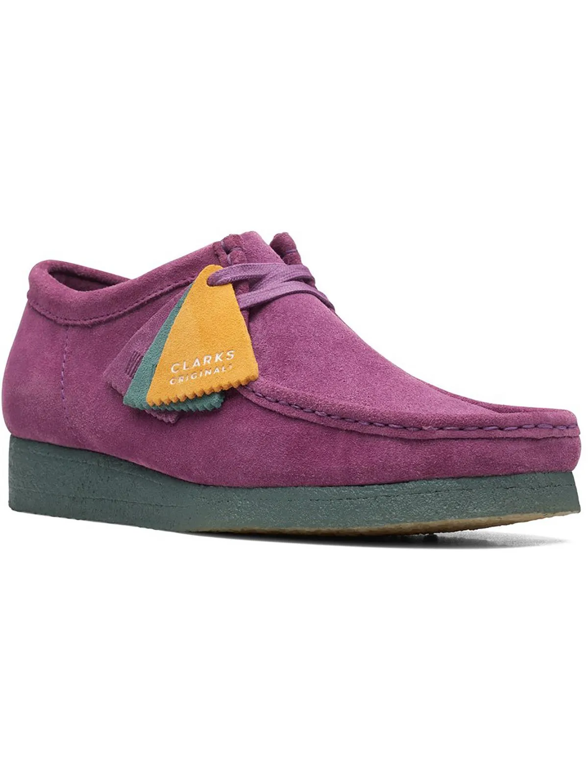 Wallabee Womens Lace-Up Moc Toe Chukka