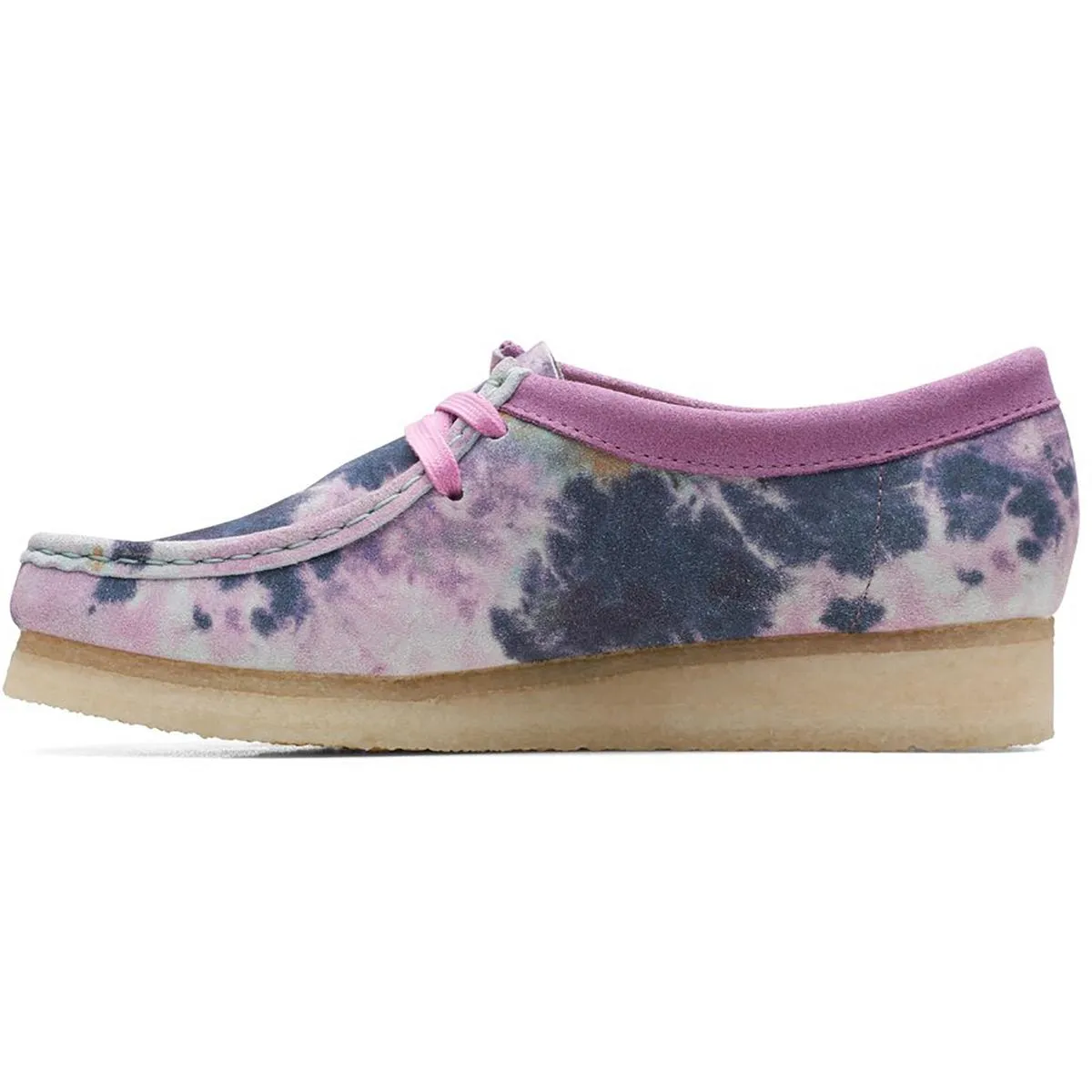Wallabee Womens Lace-Up Moc Toe Chukka