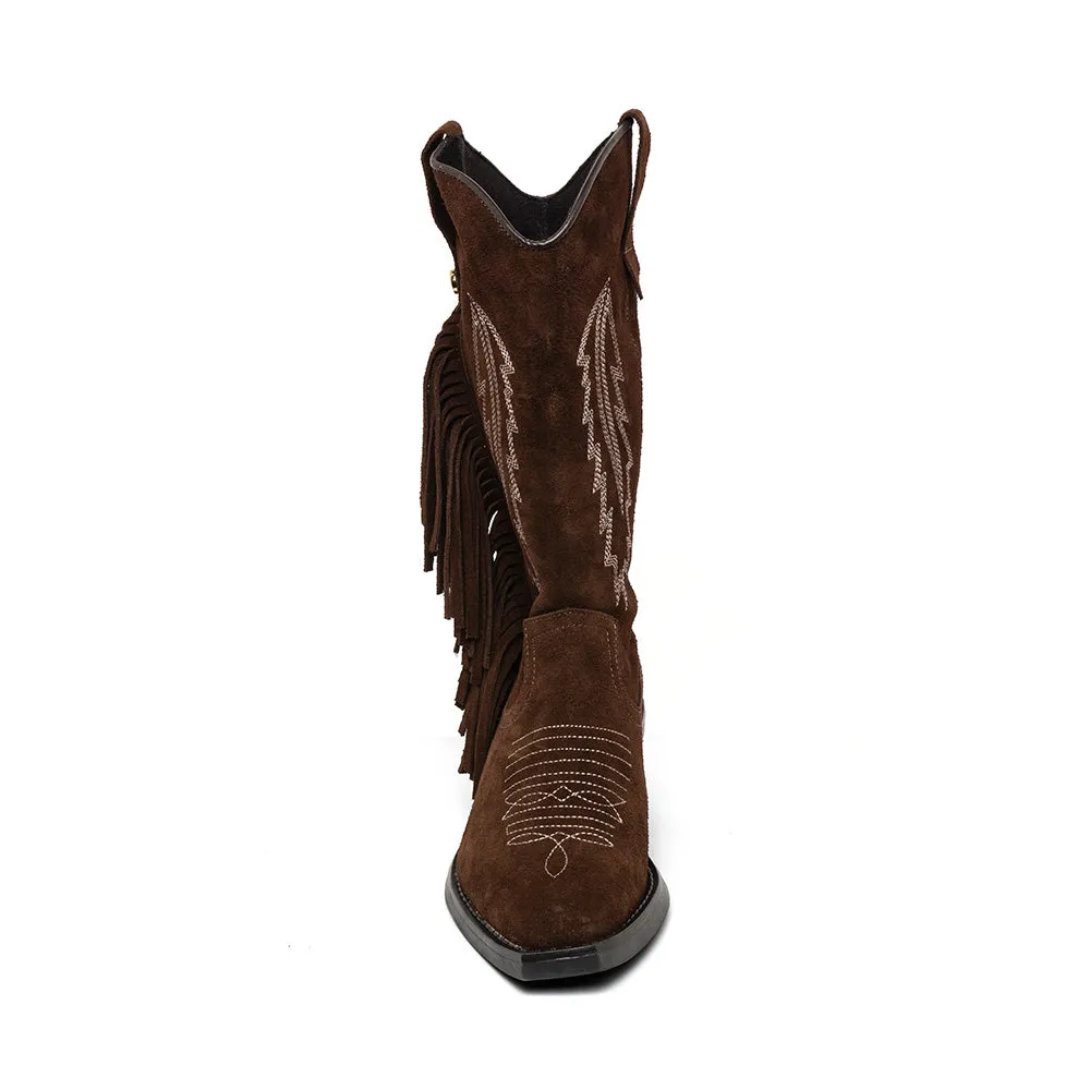 Wallace-F Boot BROWN SUEDE