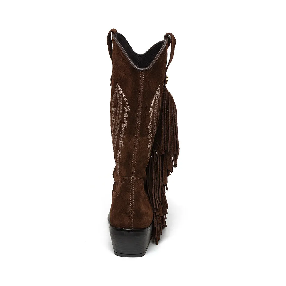 Wallace-F Boot BROWN SUEDE