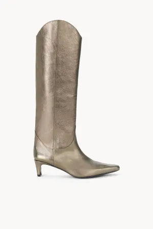 Western Wally Boot In Aged Bronze