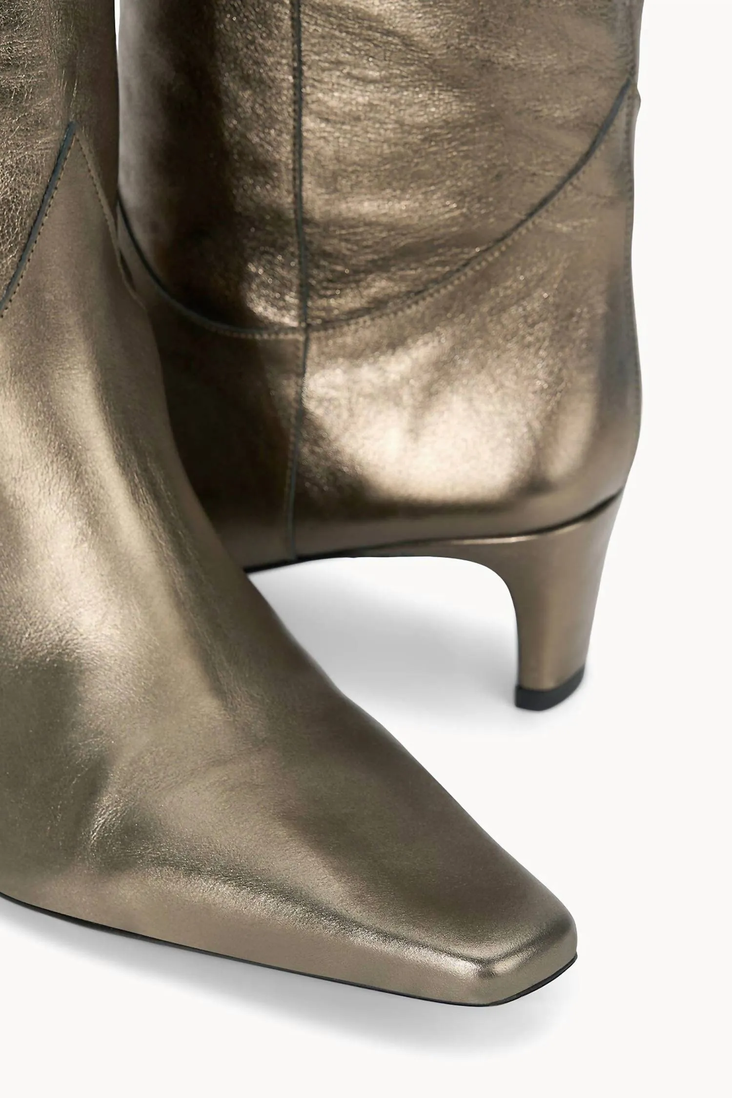 Western Wally Boot In Aged Bronze