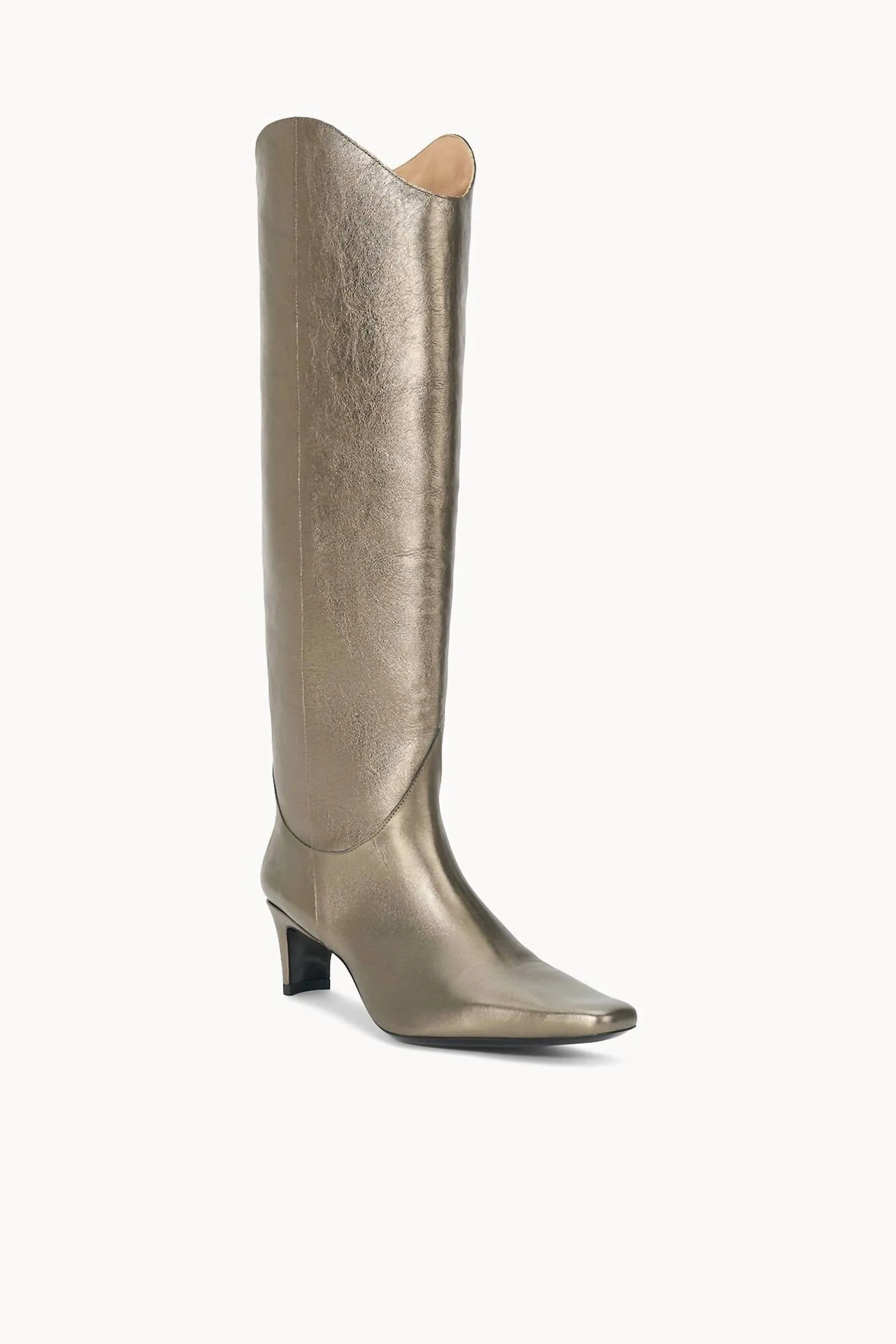 Western Wally Boot In Aged Bronze