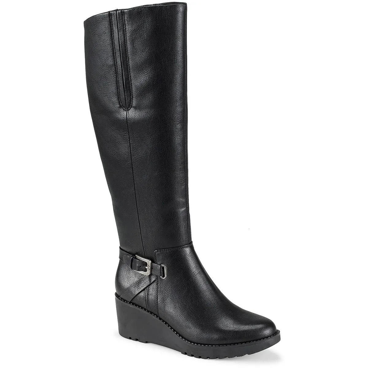 Winifred Womens Zipper Man Made Knee-High Boots