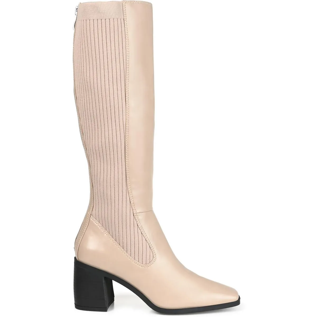 WINNY Womens Extra Wide Calf Casual Knee-High Boots