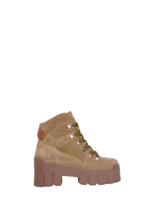 Women Mealie Chunky Boots In Taupe