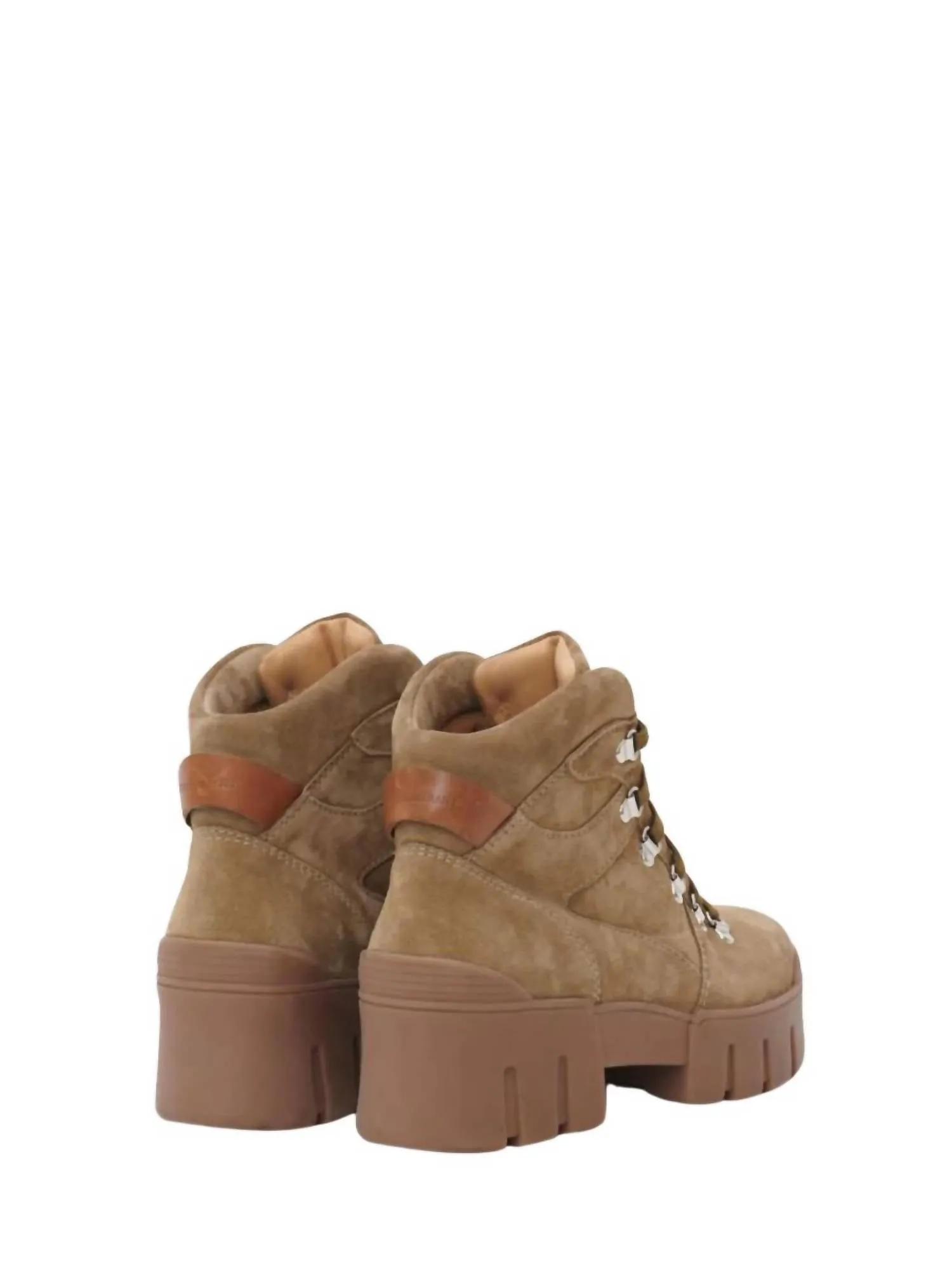 Women Mealie Chunky Boots In Taupe