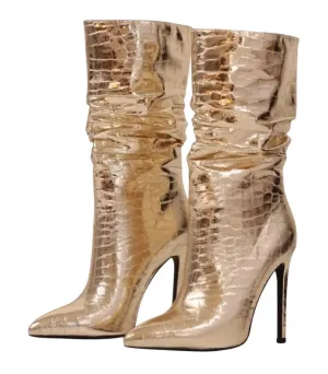 Women's 90210 Boots In Gold