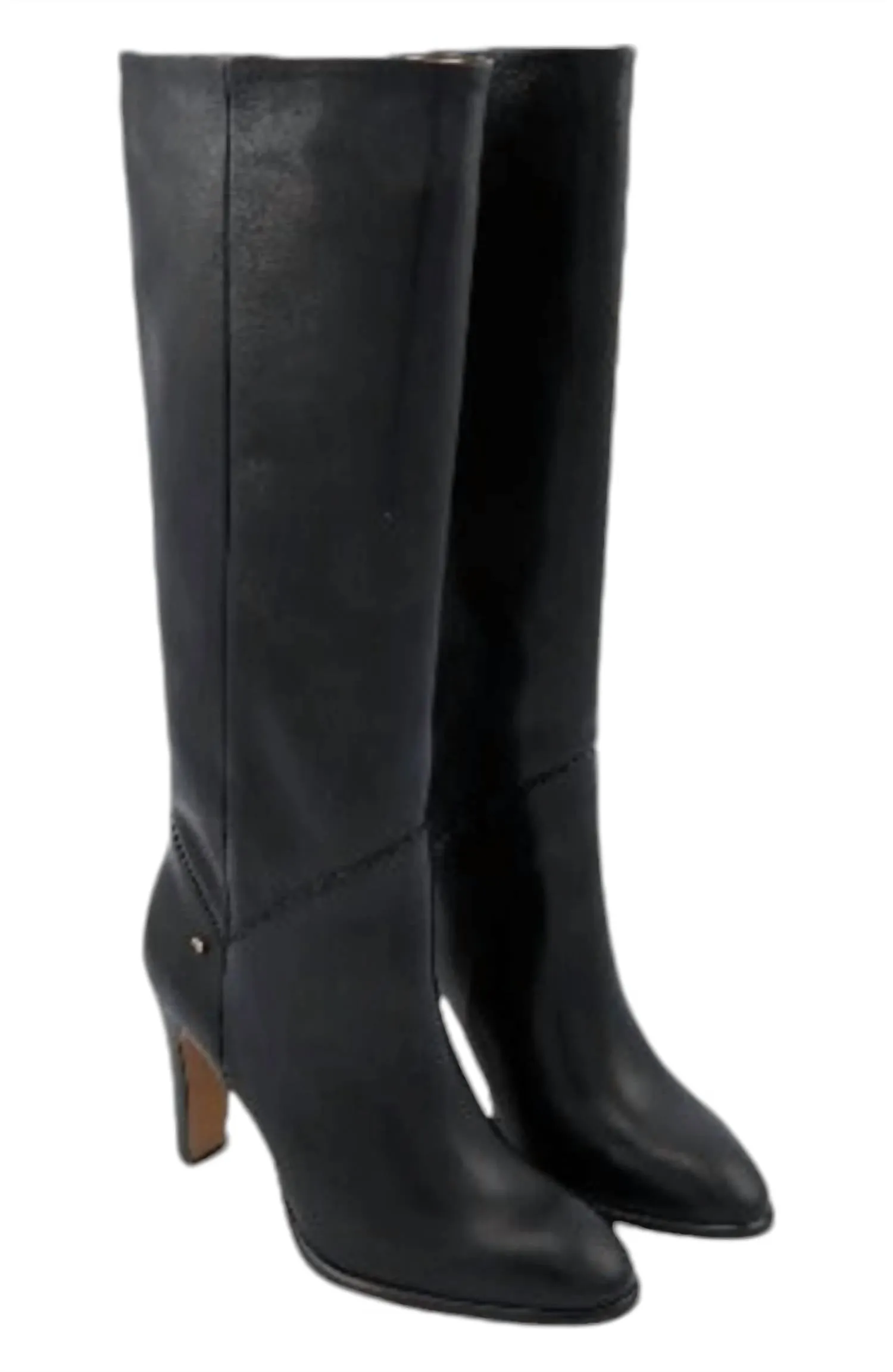 Women's Adele Smooth Leather Boots In Black