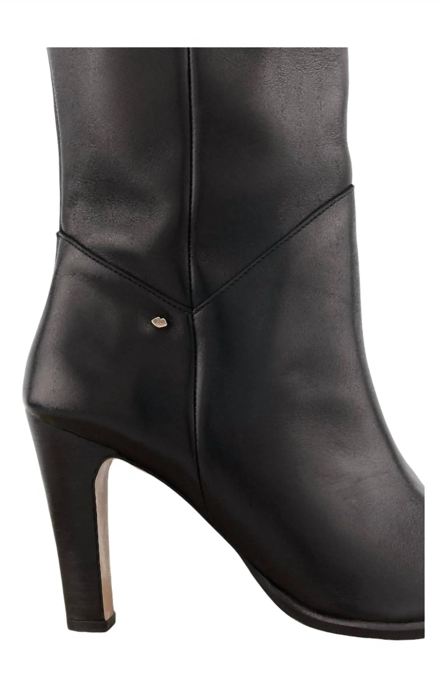 Women's Adele Smooth Leather Boots In Black
