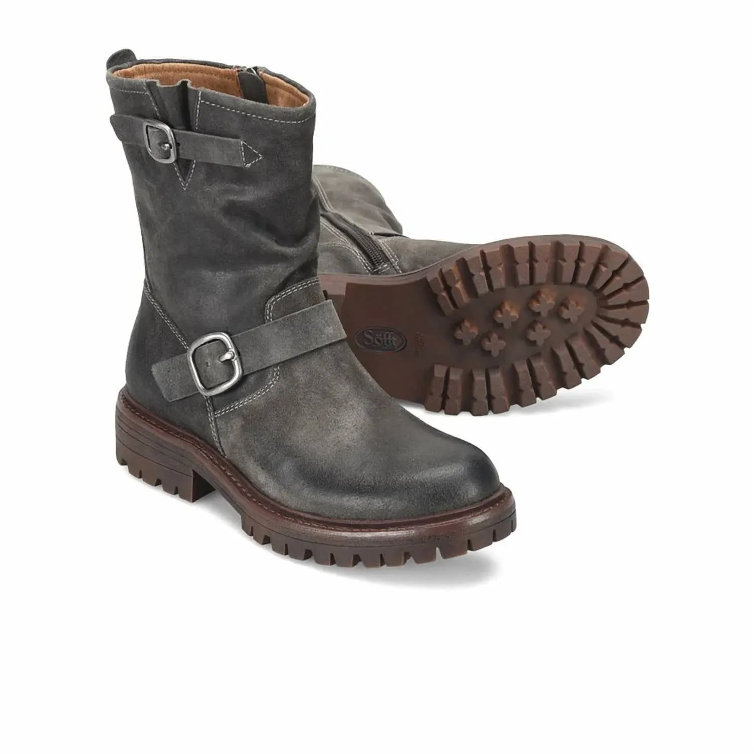 Women's Amberlynn Boots In Carbon Grey