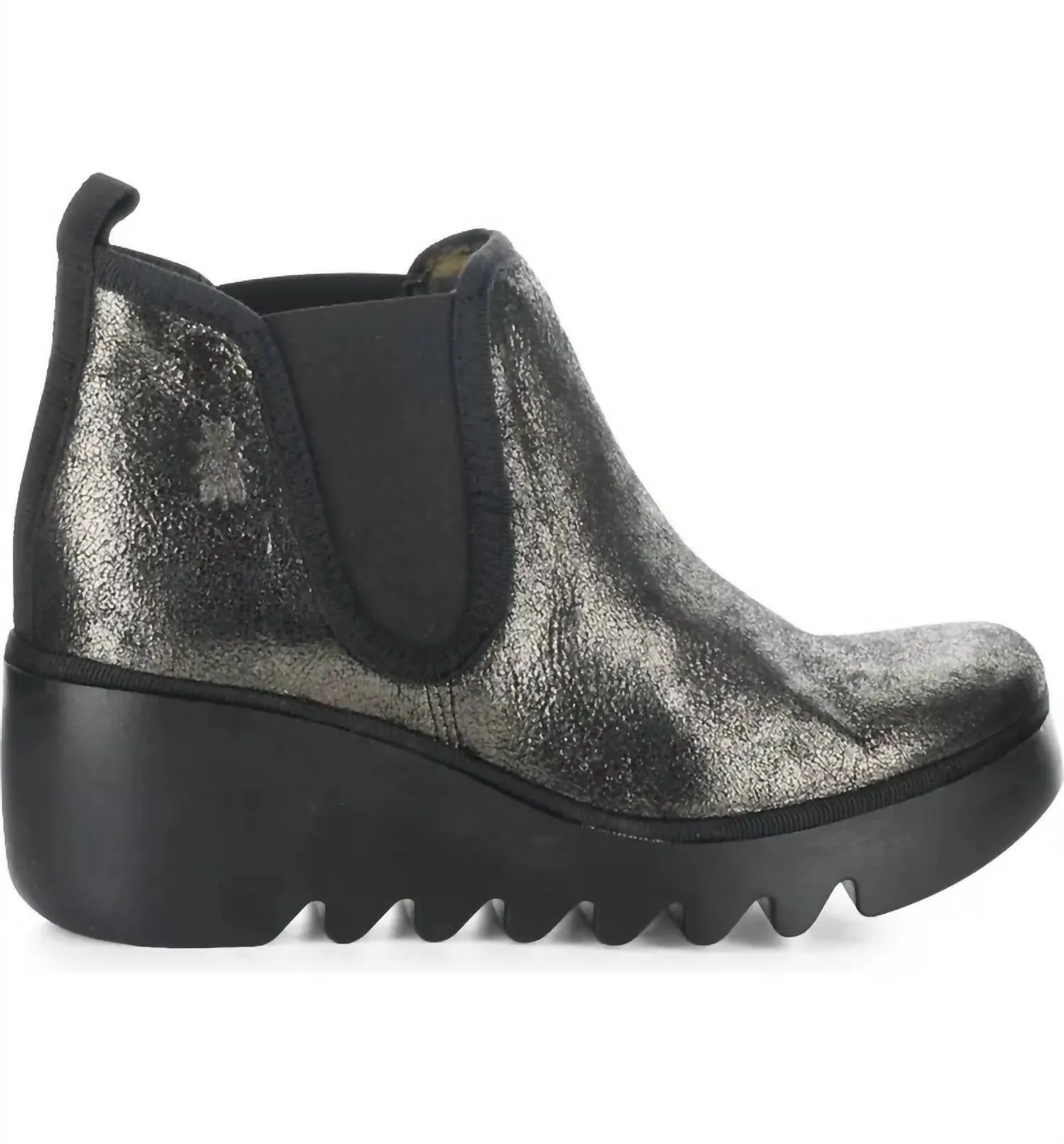 Women's Byne Zip Up Ankle Boots In Graphite
