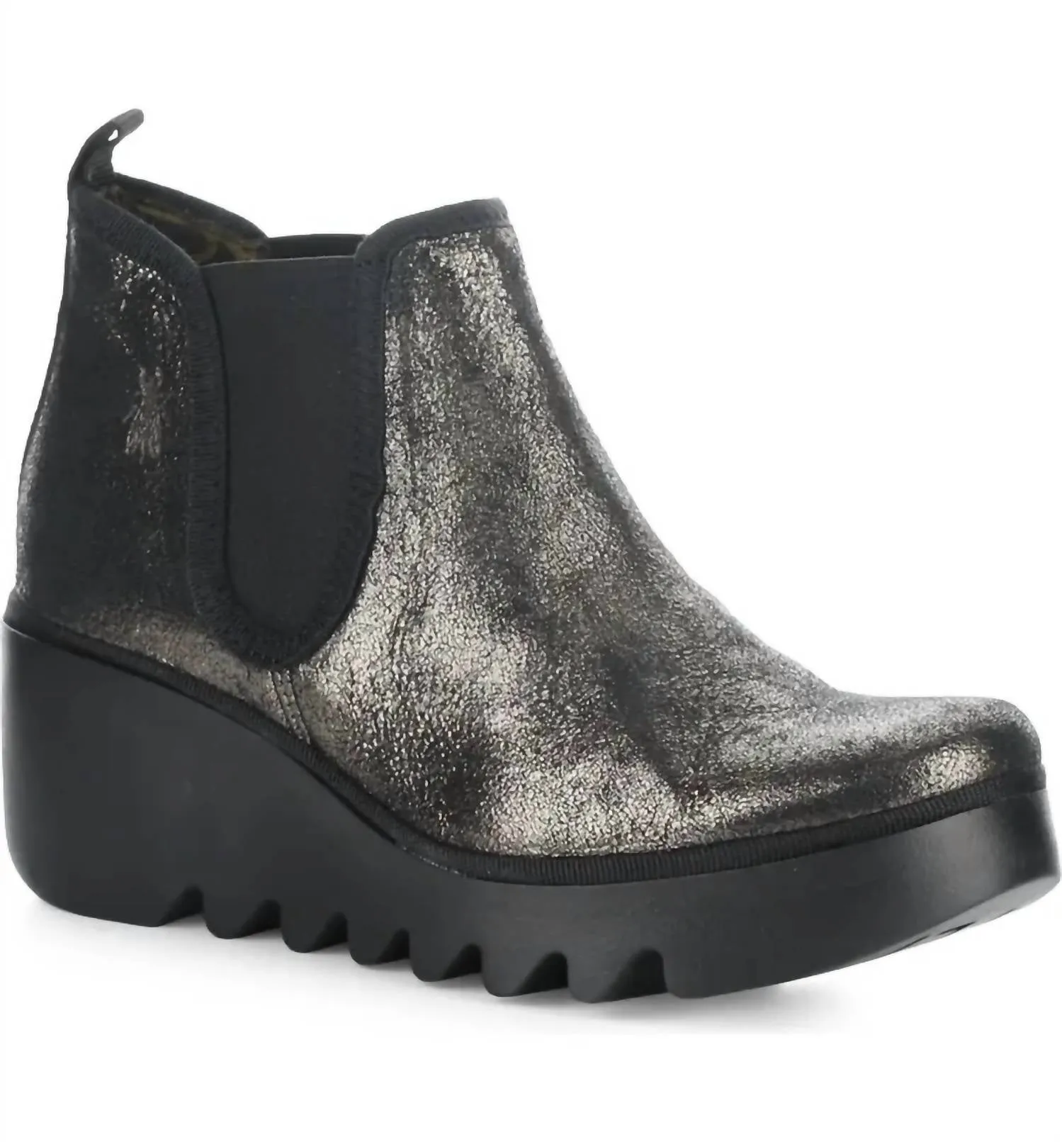 Women's Byne Zip Up Ankle Boots In Graphite