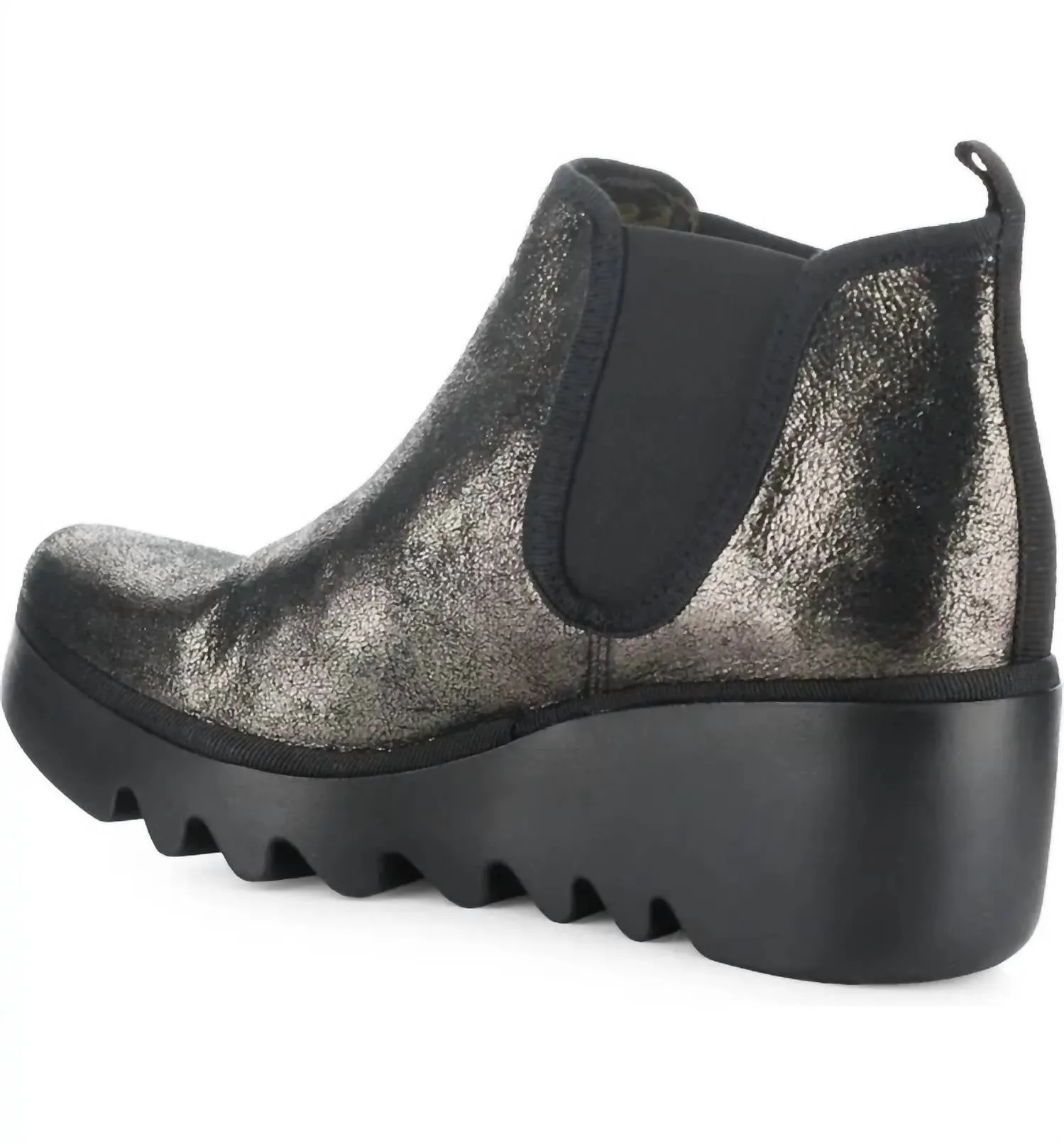 Women's Byne Zip Up Ankle Boots In Graphite