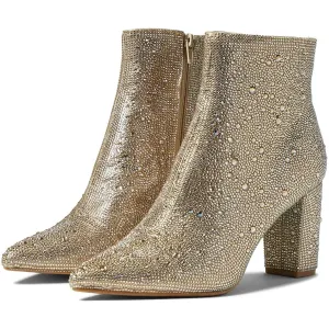 Women's Cady Heeled Boots In Light Gold