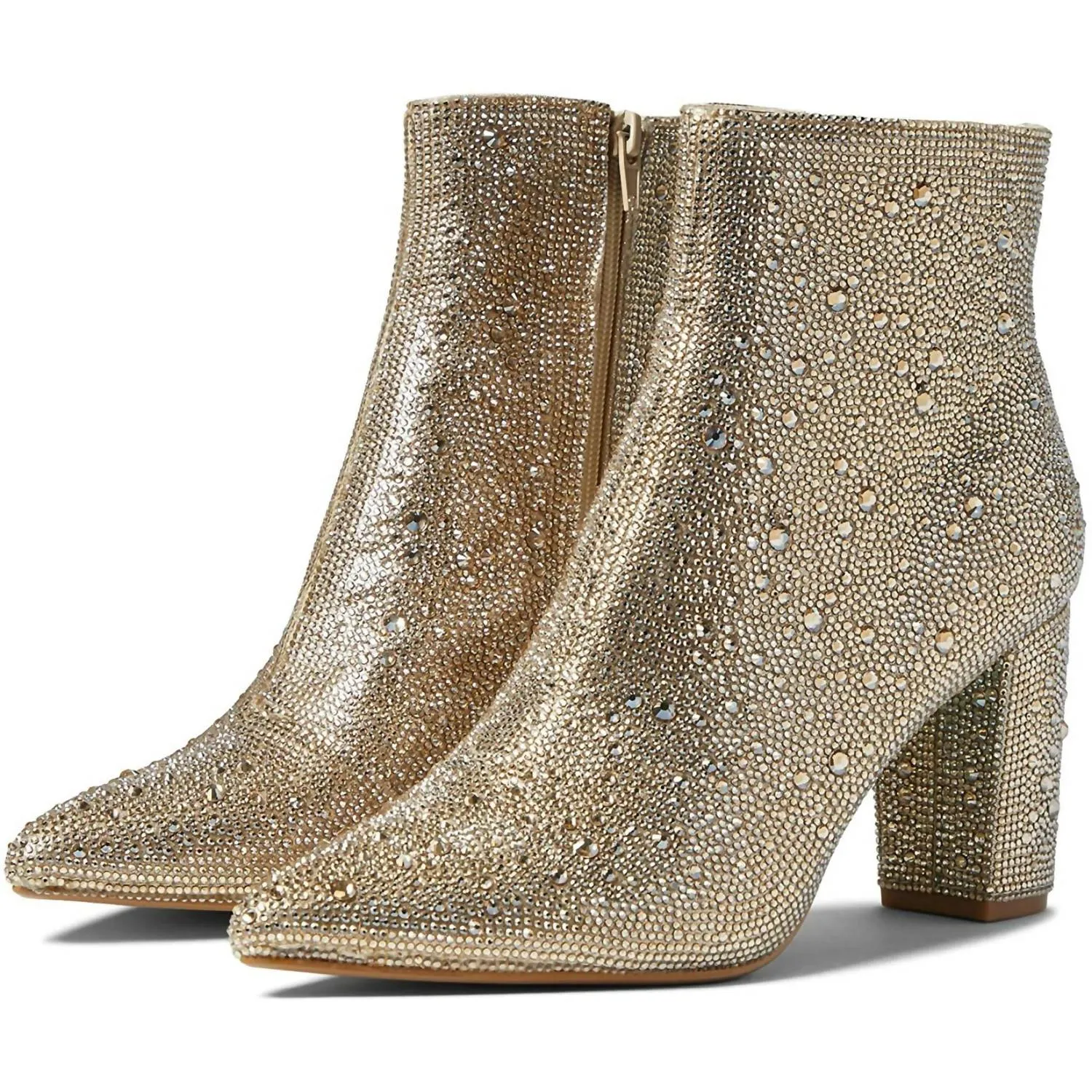 Women's Cady Heeled Boots In Light Gold