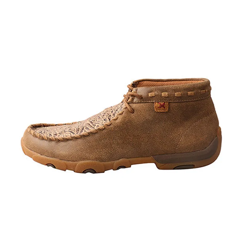 Women's Chukka Driving Moc Bomber/Nude Print