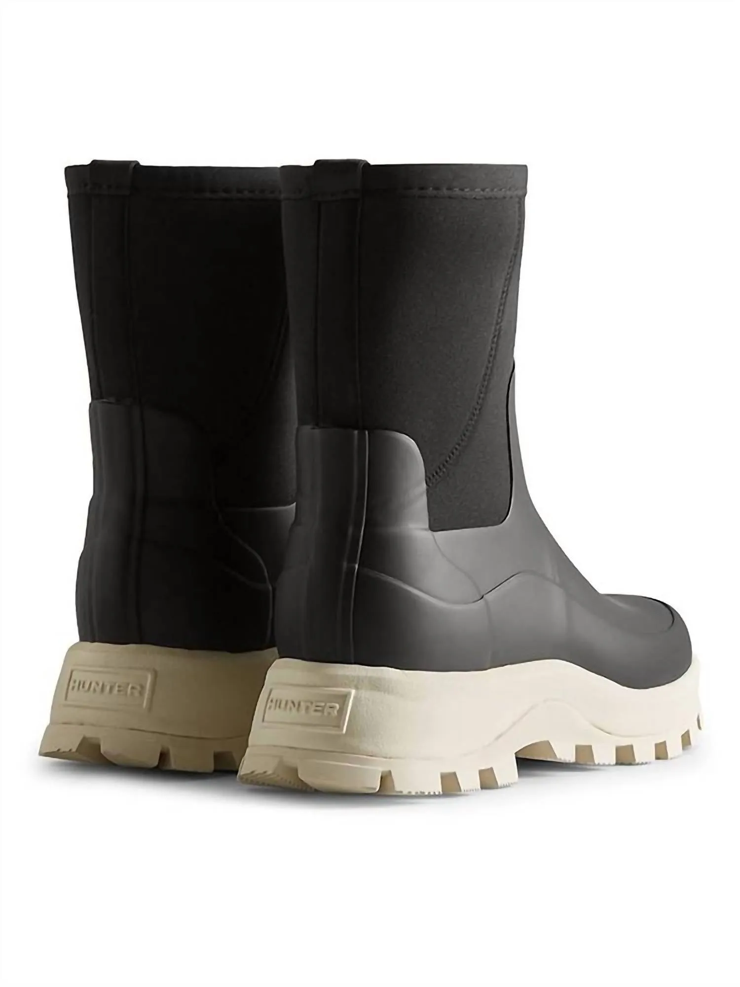 Women's City Explorer Short Boot In Black/shaded White