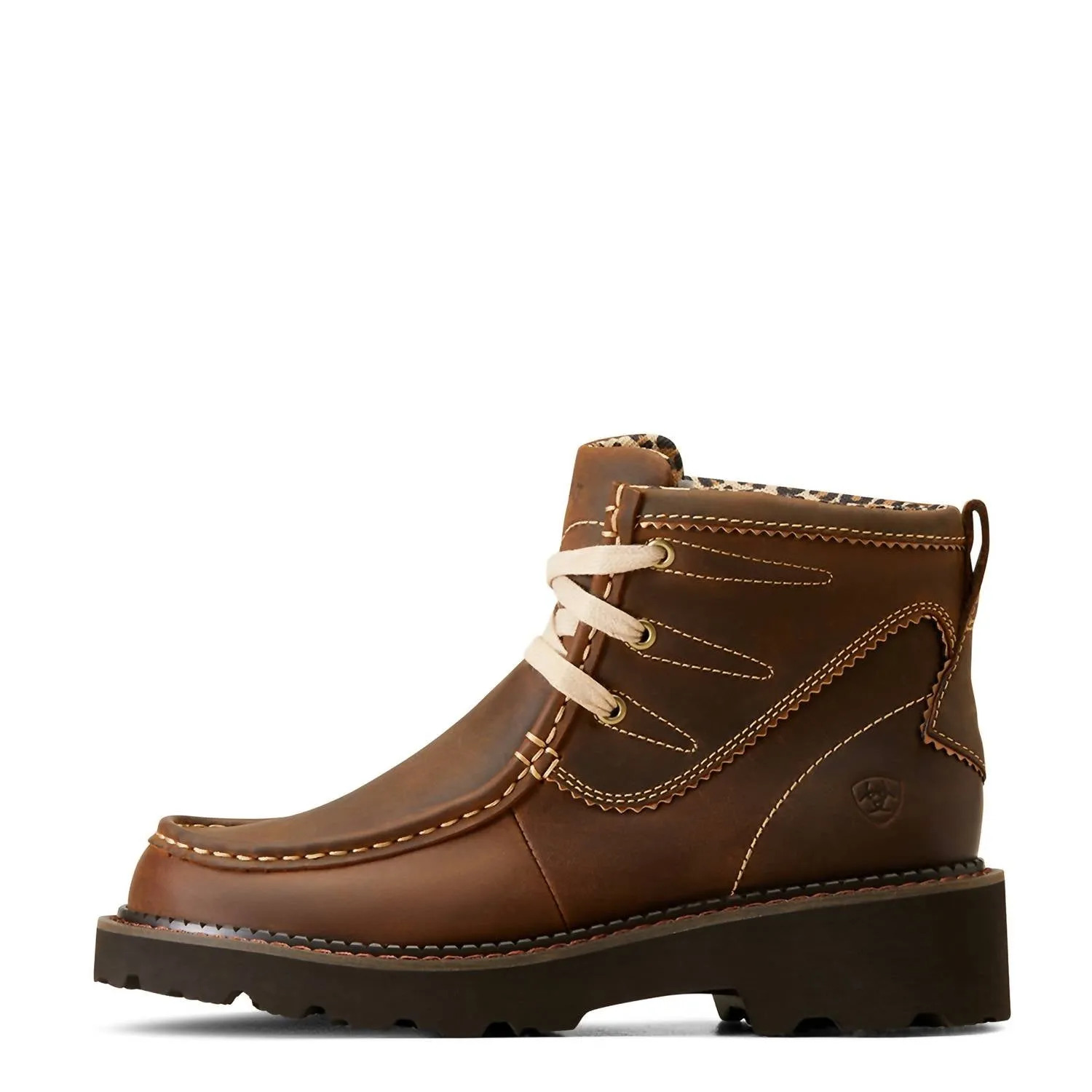 Women's Codie Casual Western Boot In Distressed_Tan