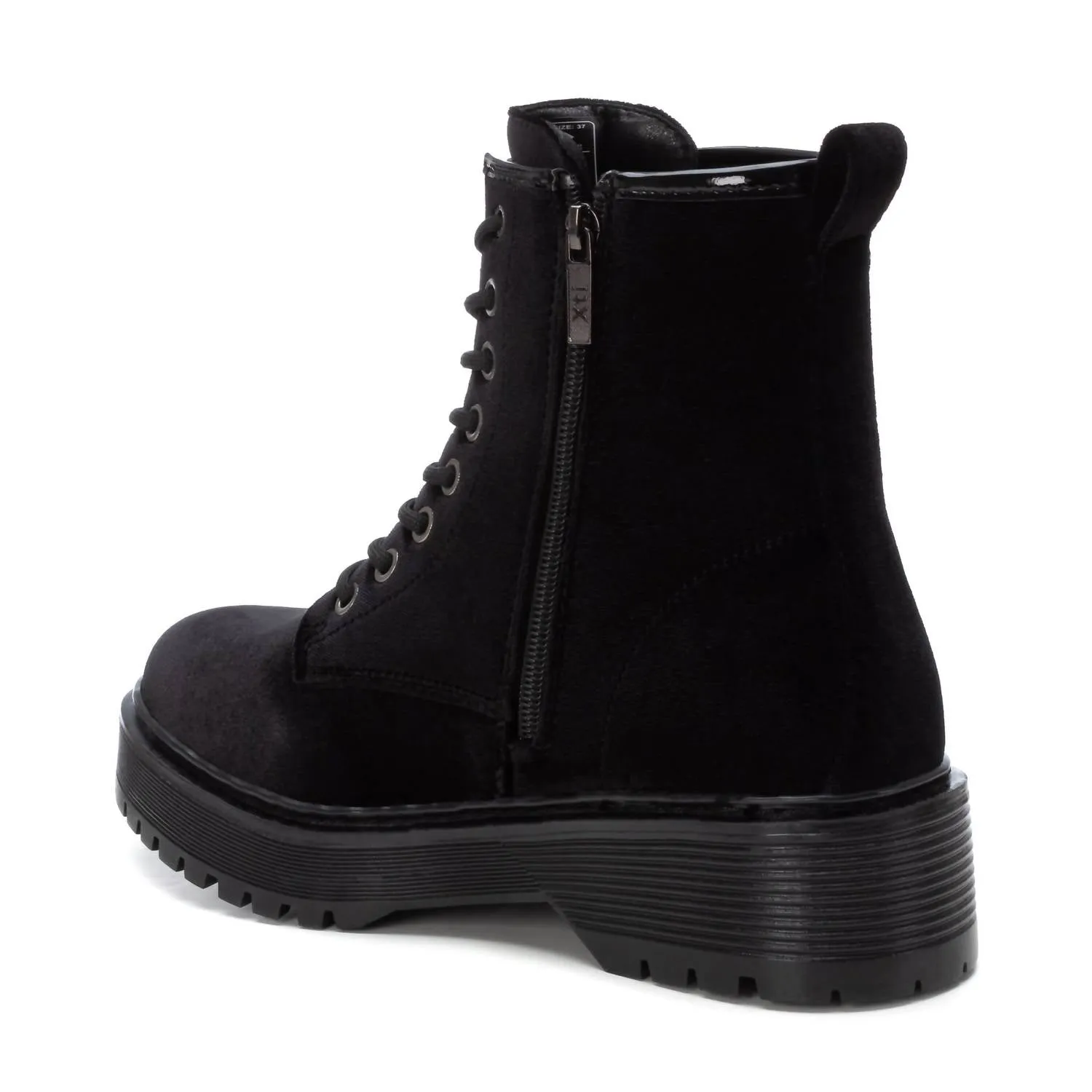 Women's Combat Booties In Black
