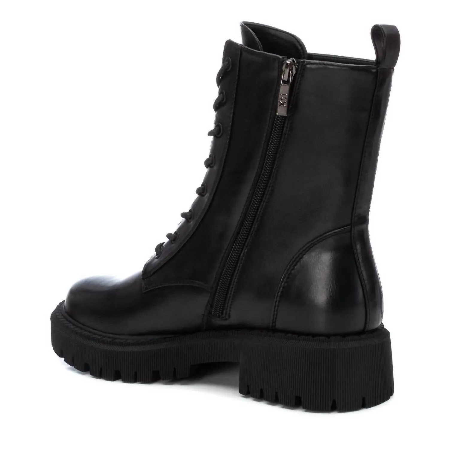 Women's Combat Booties In Black