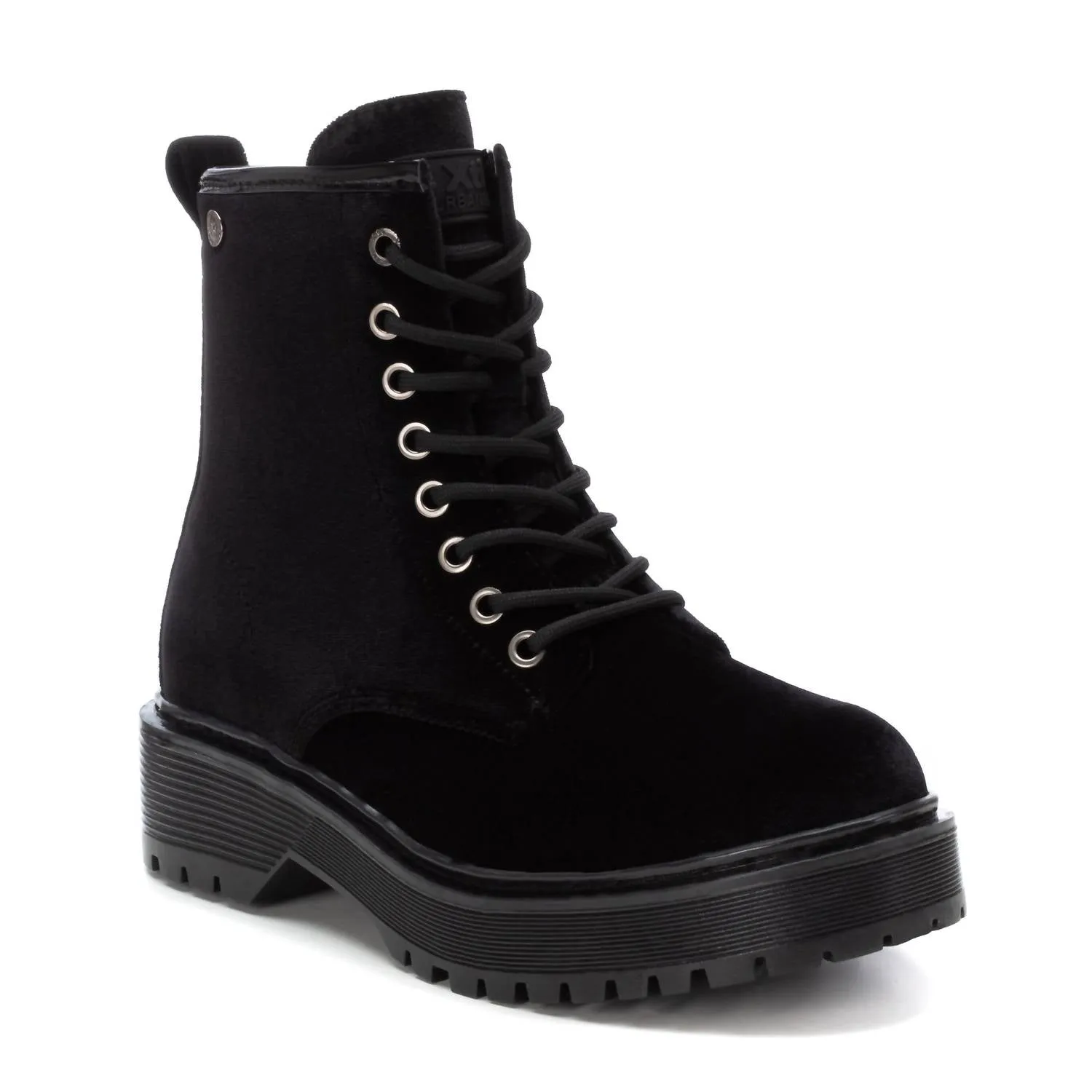 Women's Combat Booties In Black