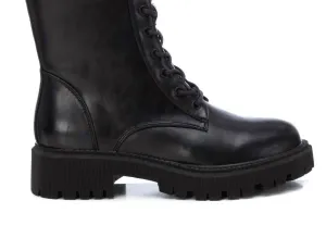 Women's Combat Booties In Black