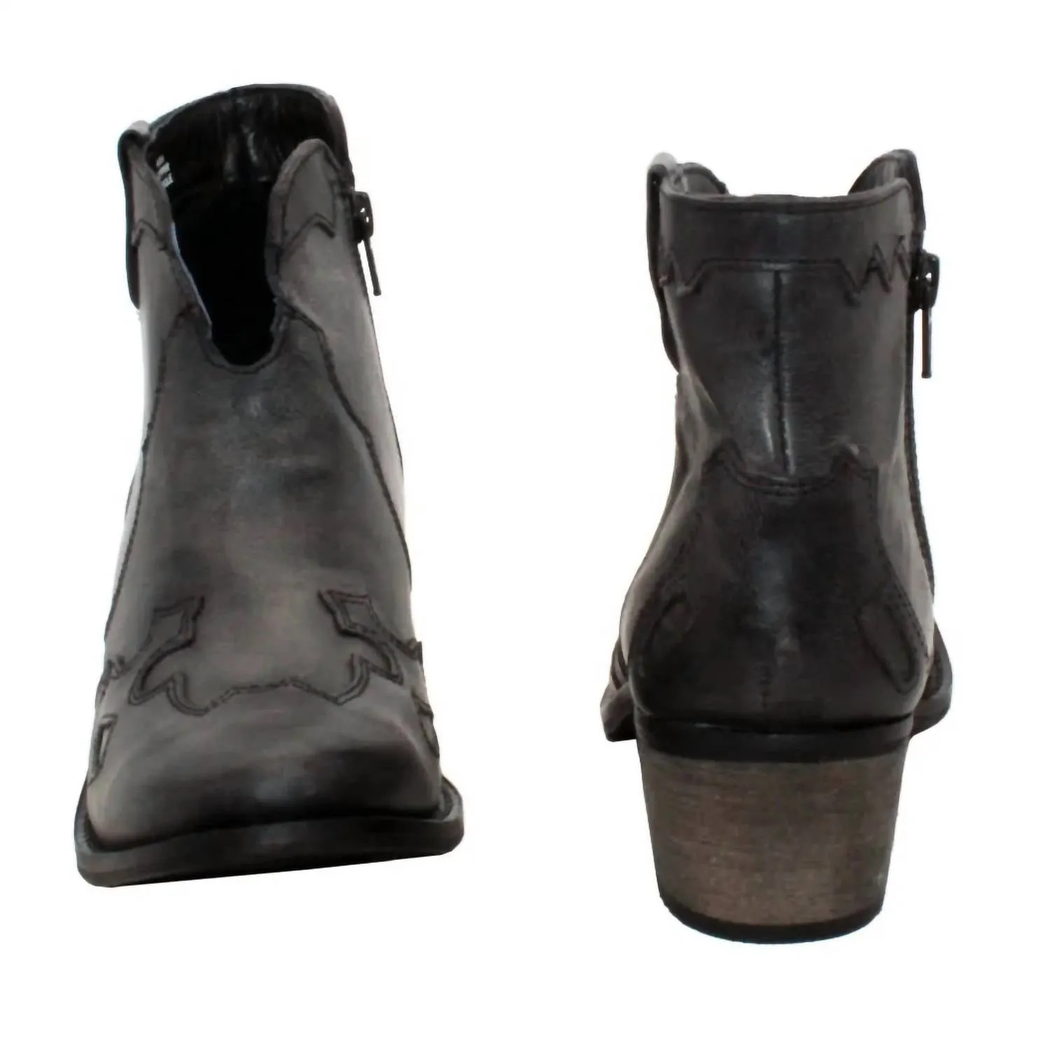Women's Drexel Genuine Leather Bootie In Black