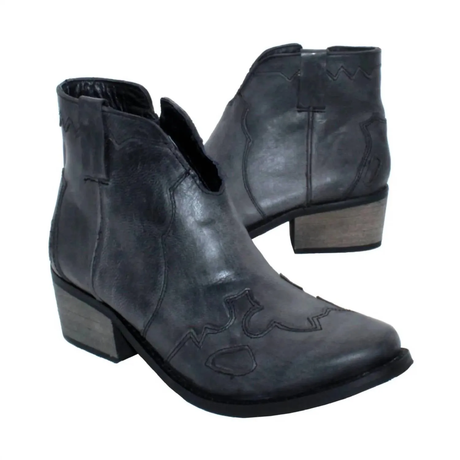 Women's Drexel Genuine Leather Bootie In Black