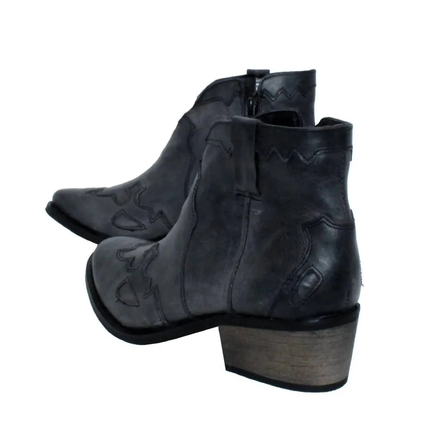 Women's Drexel Genuine Leather Bootie In Black