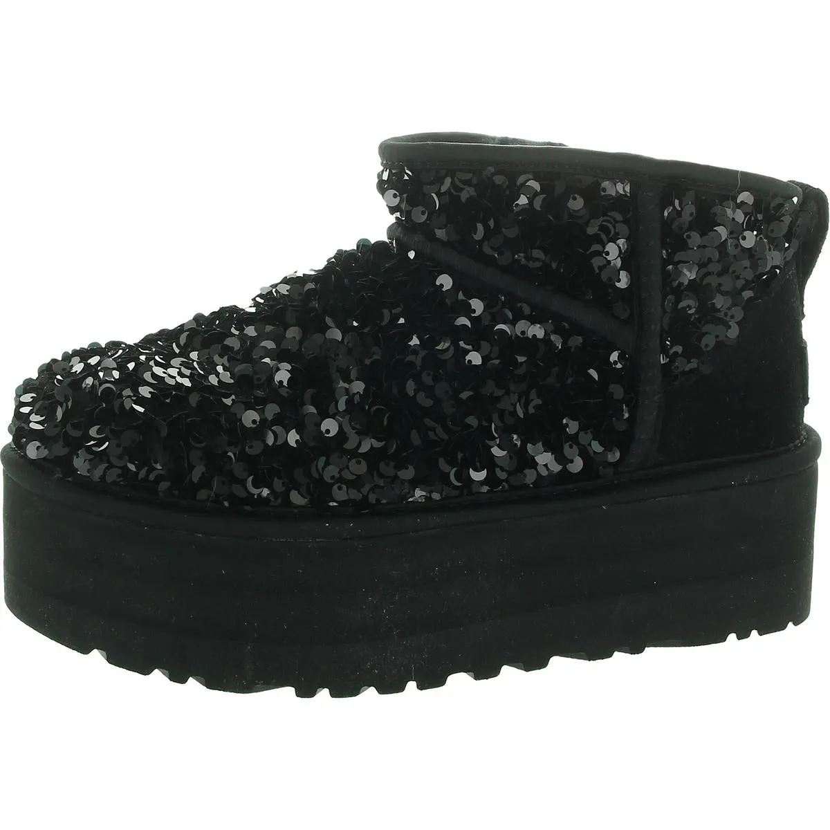 Womens Embellished Man Made Ankle Boots