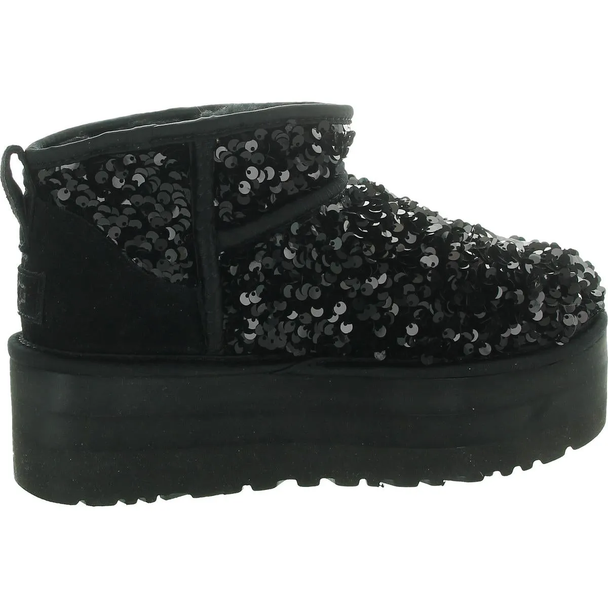 Womens Embellished Man Made Ankle Boots
