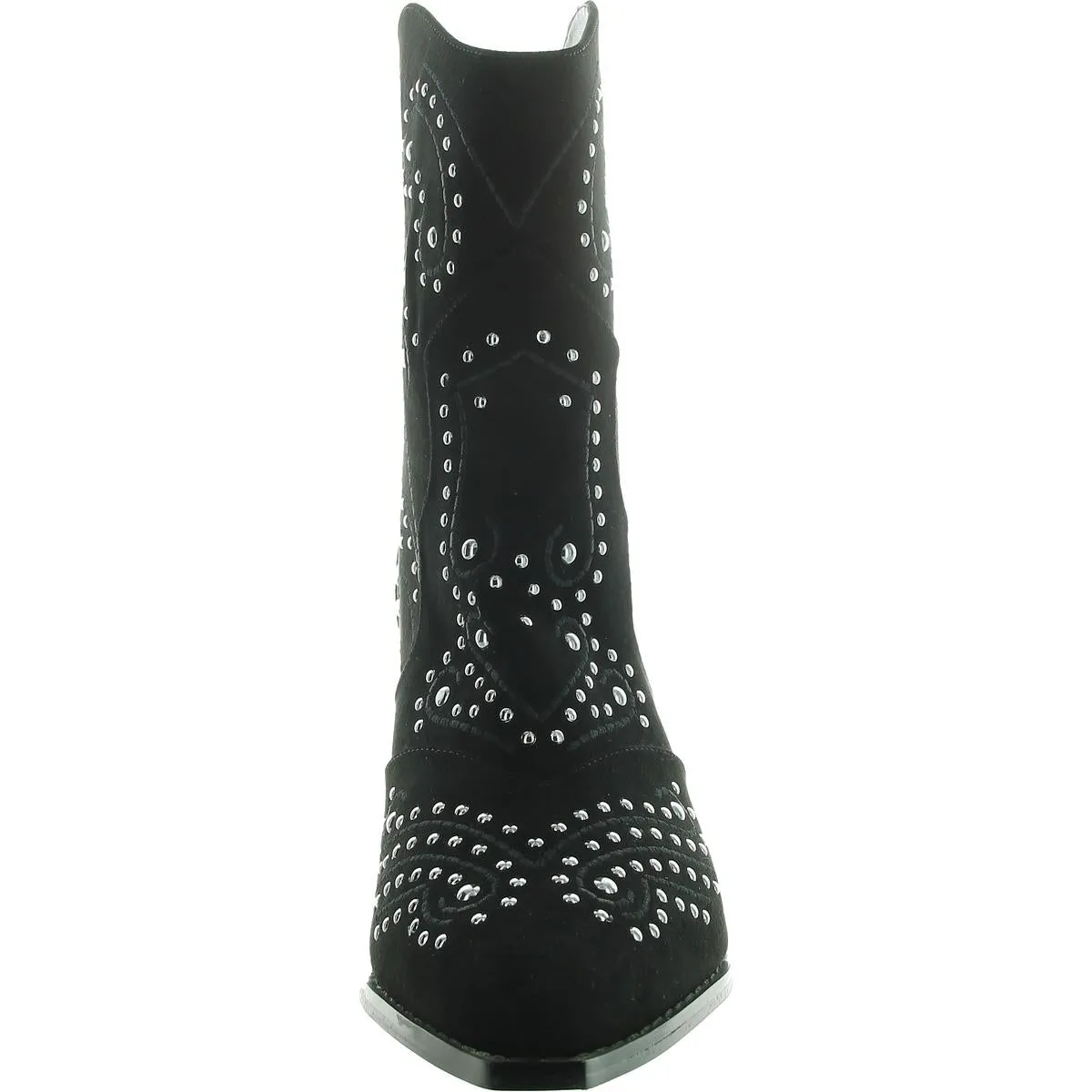 Womens Embellished Mid-Calf Boots