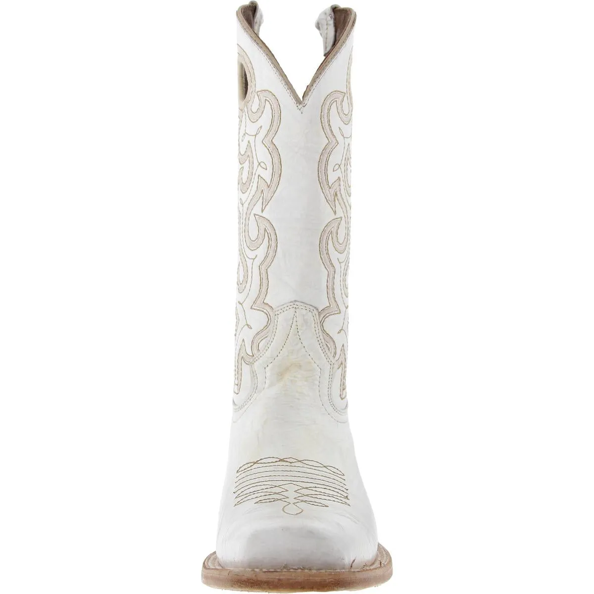 Womens Embroidered Leather Cowboy, Western Boots