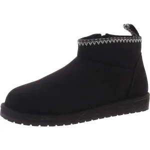 Womens Faux Fur Lined Faux Suede Winter & Snow Boots