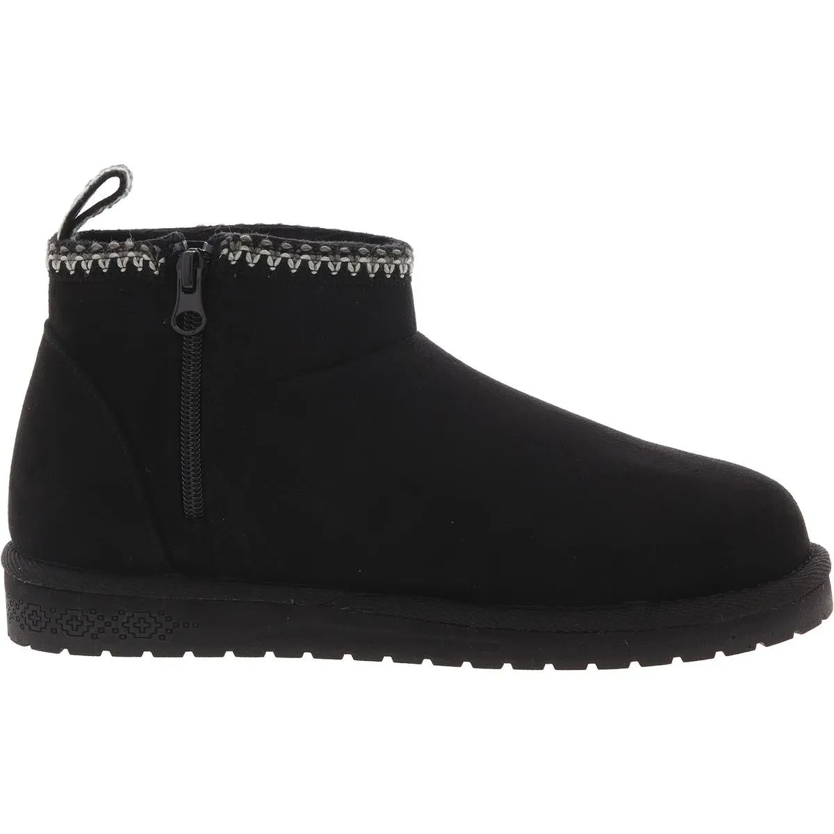 Womens Faux Fur Lined Faux Suede Winter & Snow Boots